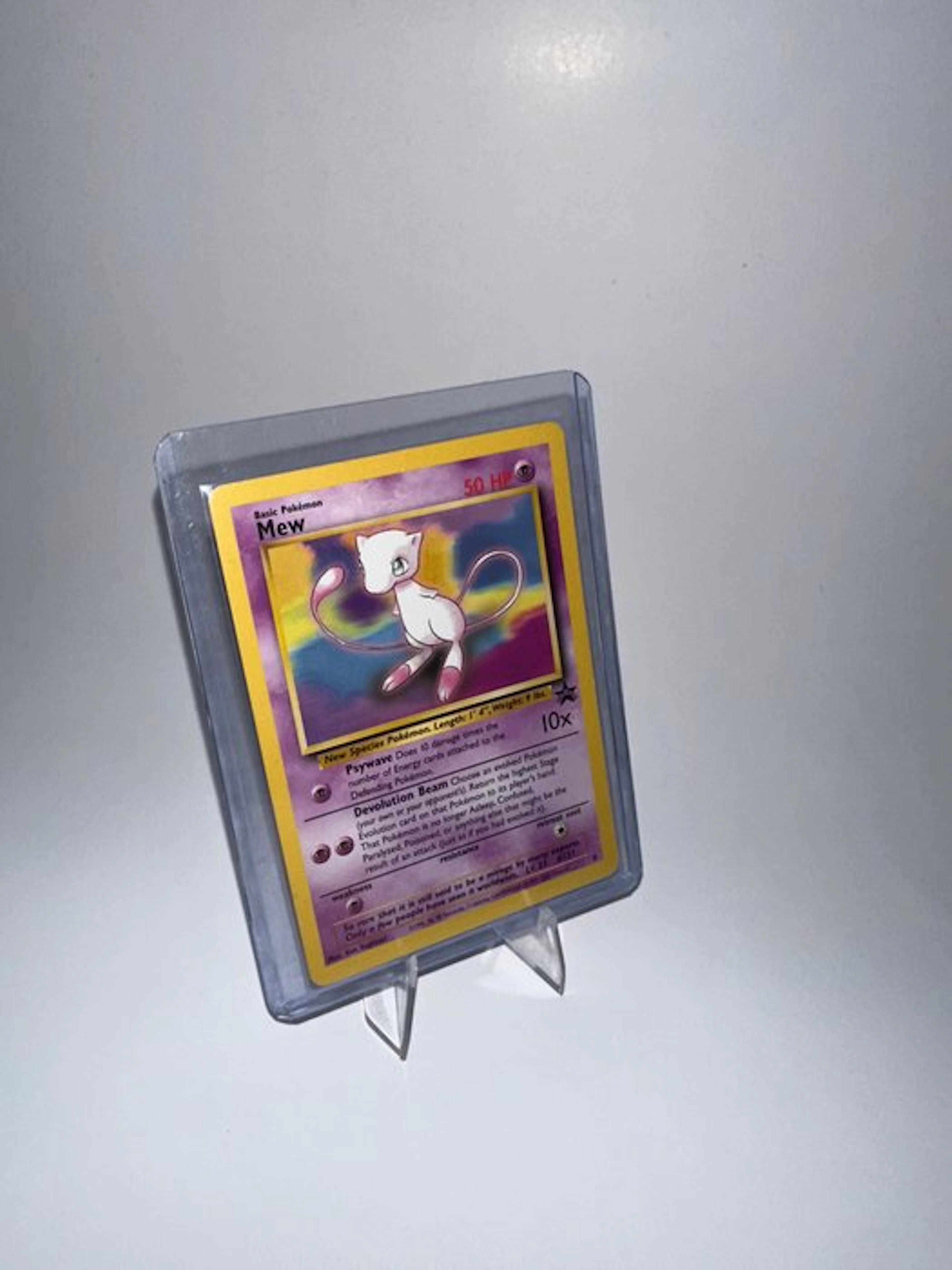 Pokémon - 1 Card - Mew Promo card, First edition - Various sets