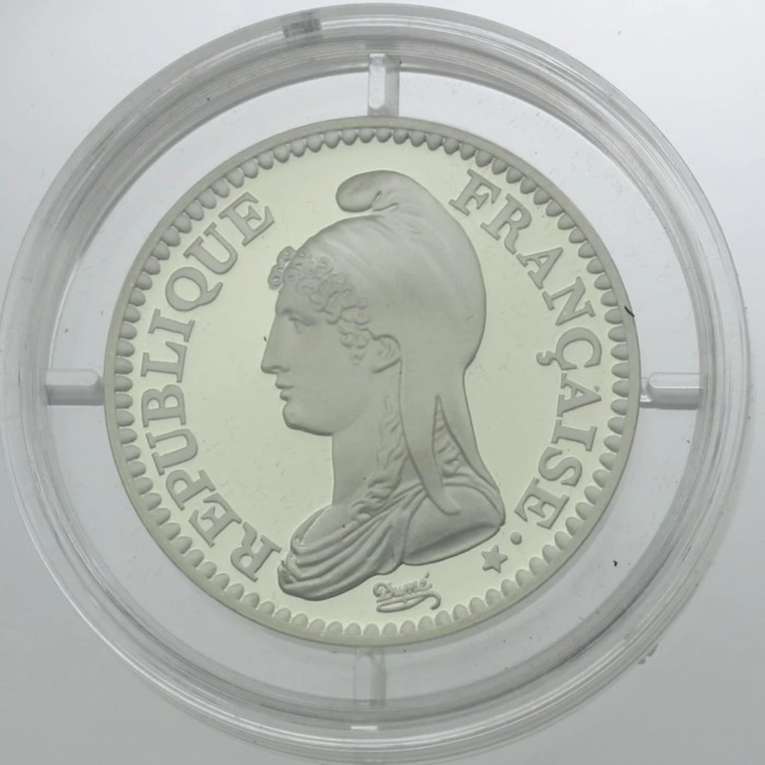 France. 1 Franc Argent Belle Epreuve