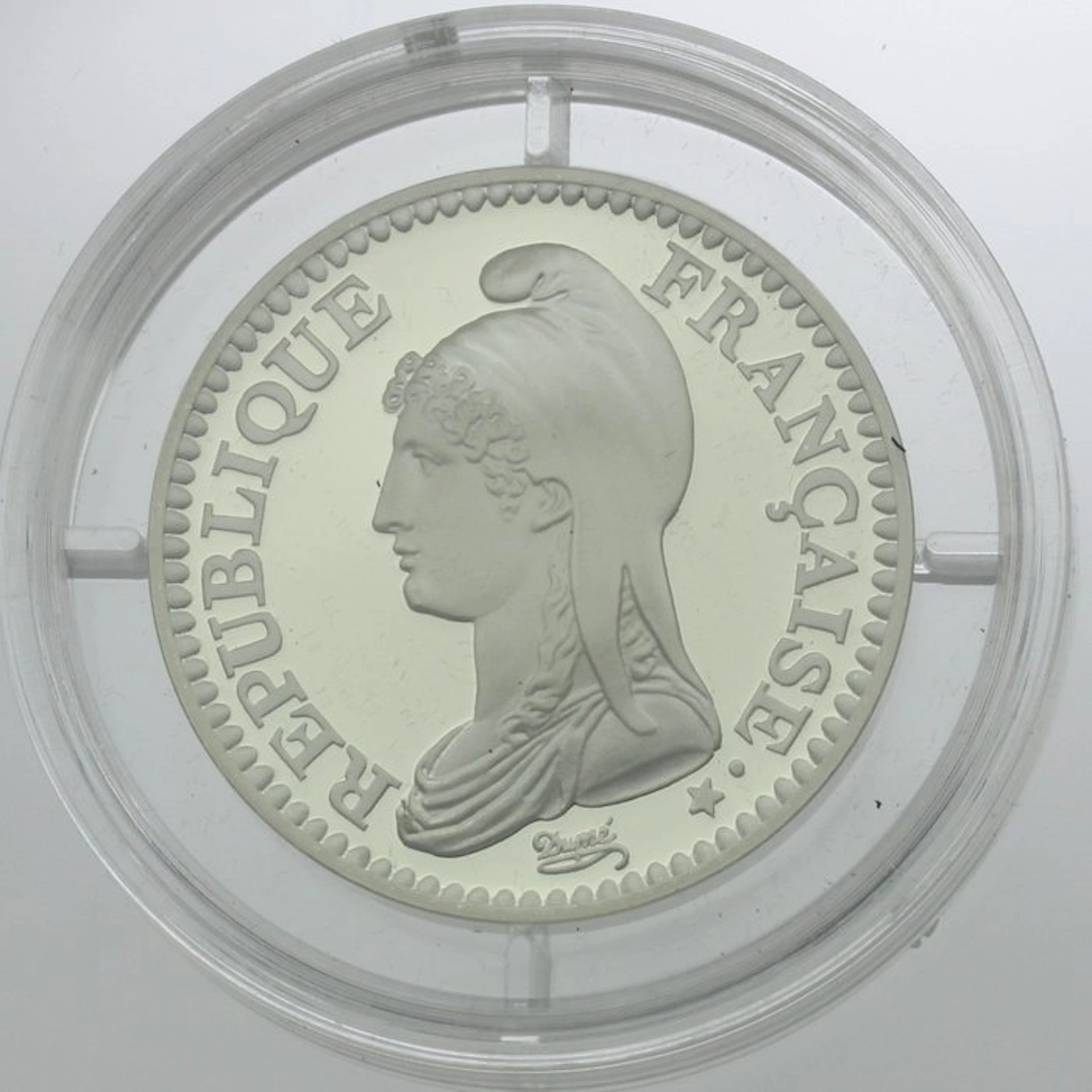France. 1 Franc Argent Belle Epreuve