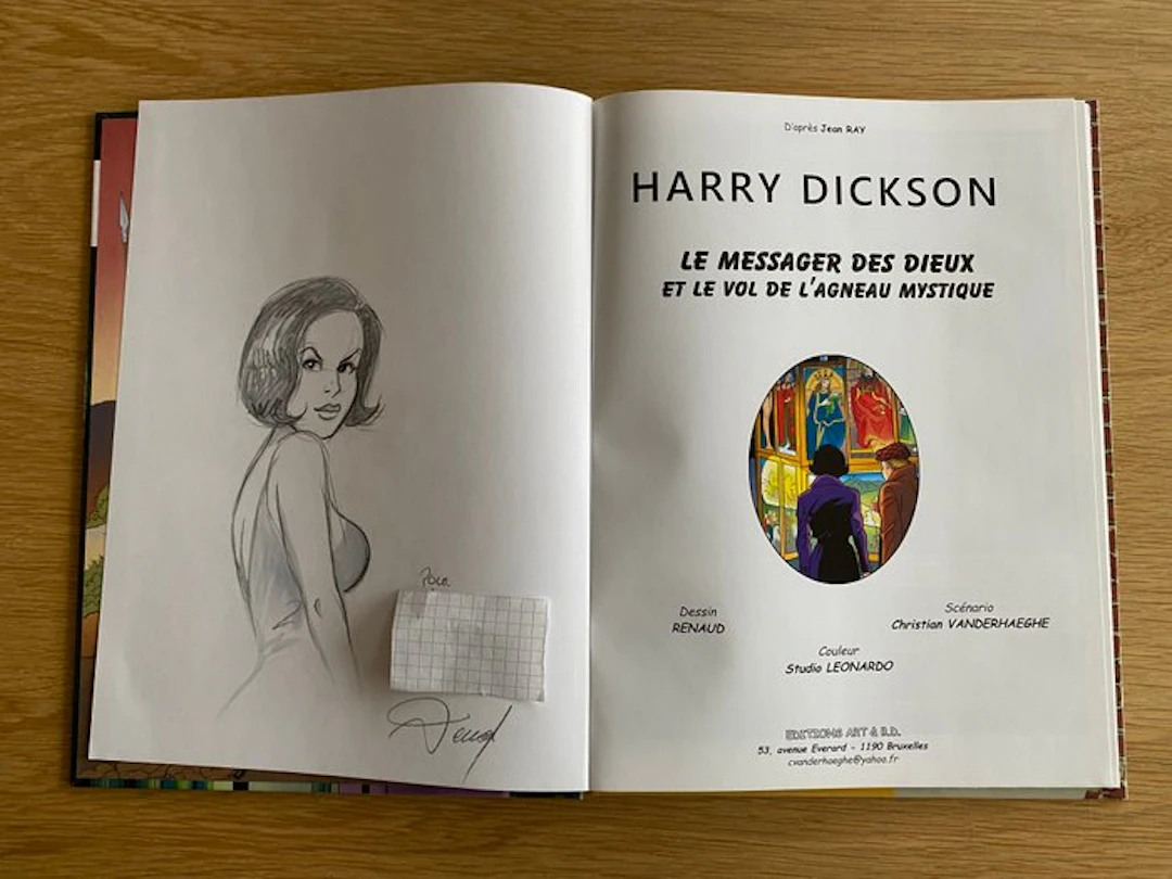 Harry Dickson - Le Messager des Dieux + dédicace - C - 1...