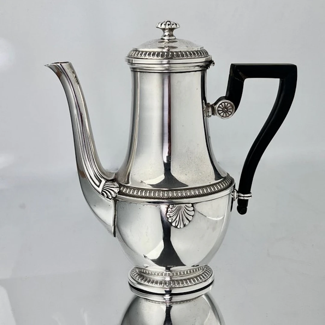 Gallia - Coffee pot - Vendome - Louis XVI decoration - Silverplated