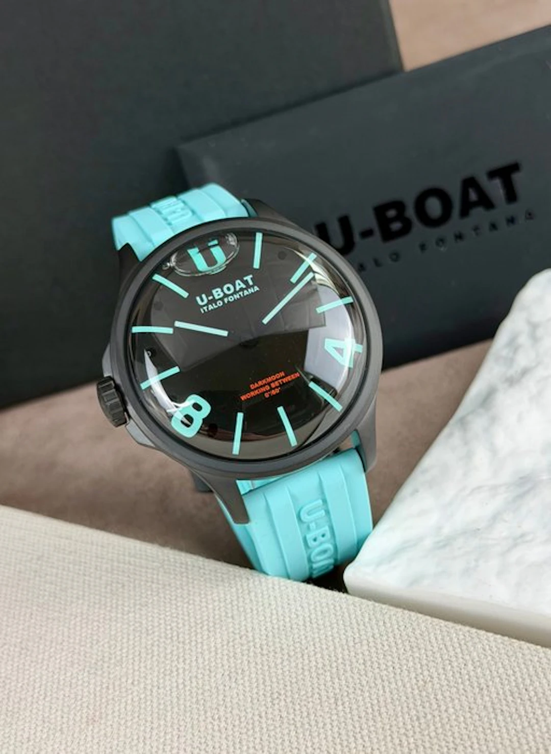 U-Boat - Darkmoon Capsoil Aqua IPB Left Hook - 9526/B - Men - 2020-2025