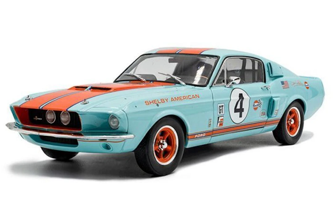 Solido 1:18 - Model car - Shelby Mustang GT500 #4 1967 "Racing Tribute"