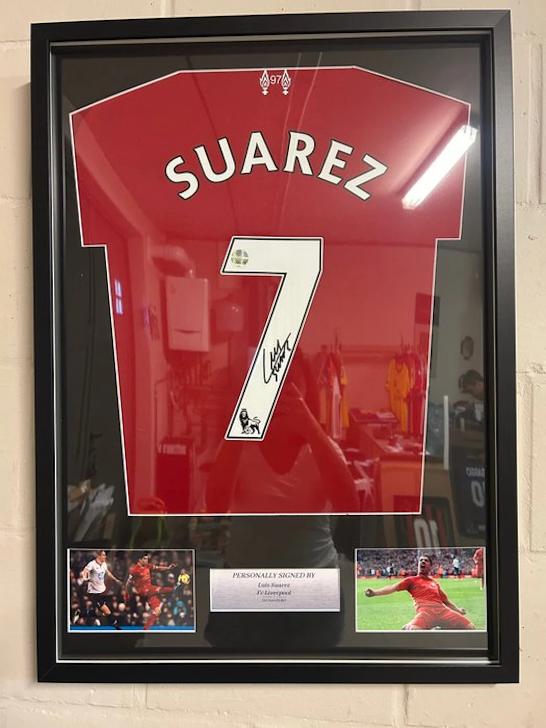 Liverpool - European Football League - Luis Suarez - Football jersey
