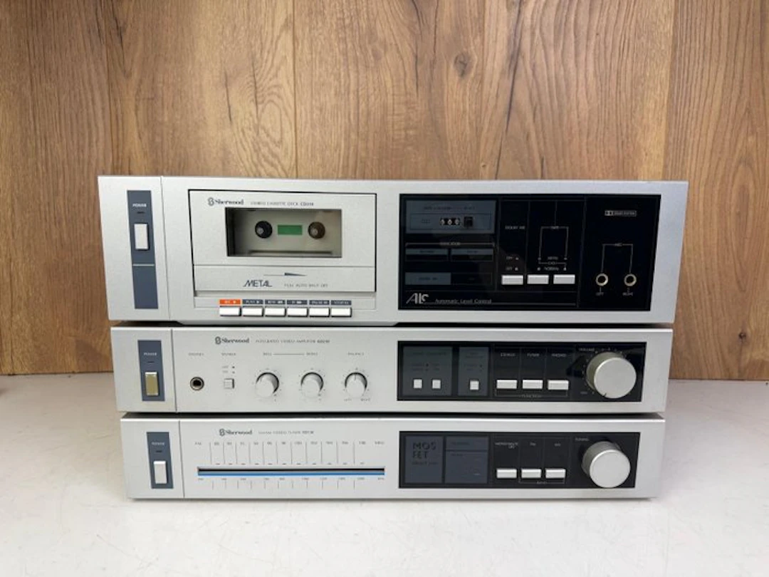 Sherwood - AD210 Integrated Amplifier + CD310 Cassette...