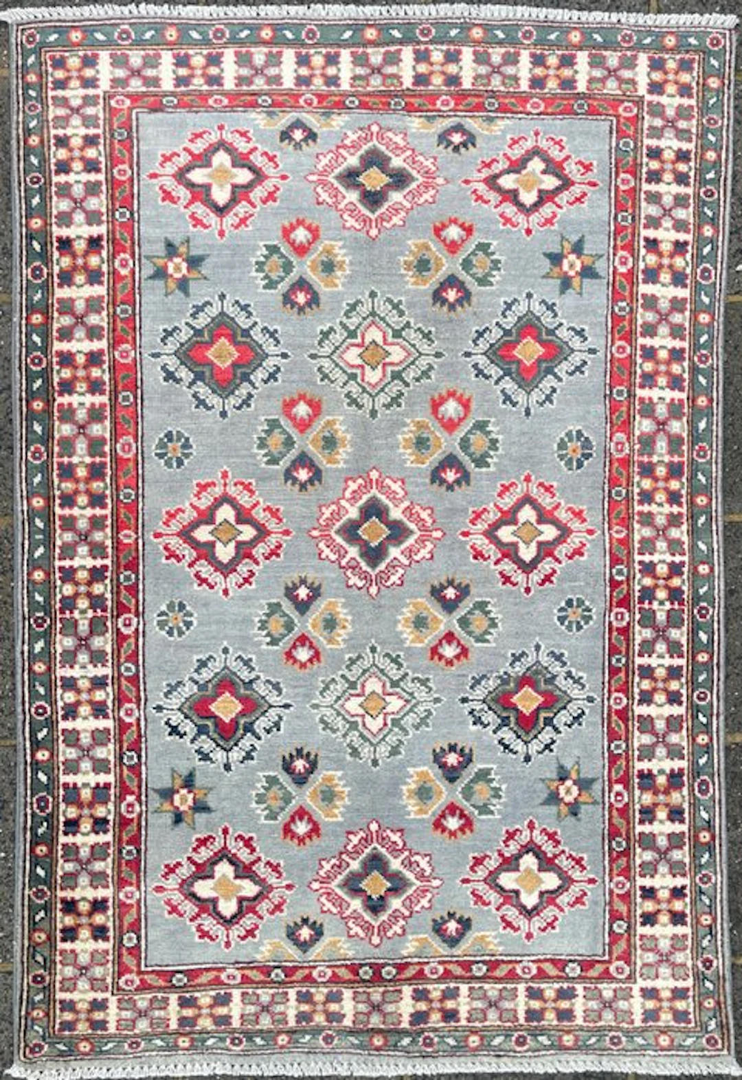 Afghan Shirwan rug - (unused) - hand-knotted - wool - Carpet - 140 cm - 94 cm