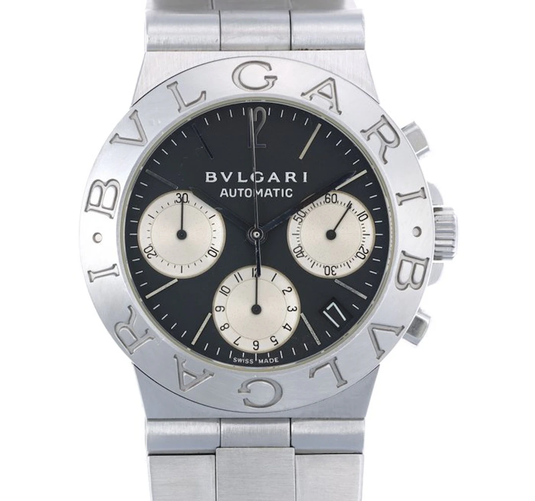 Bvlgari - Diagono Chronograph - No reserve price - CH 35 S - Men - 1990-1999