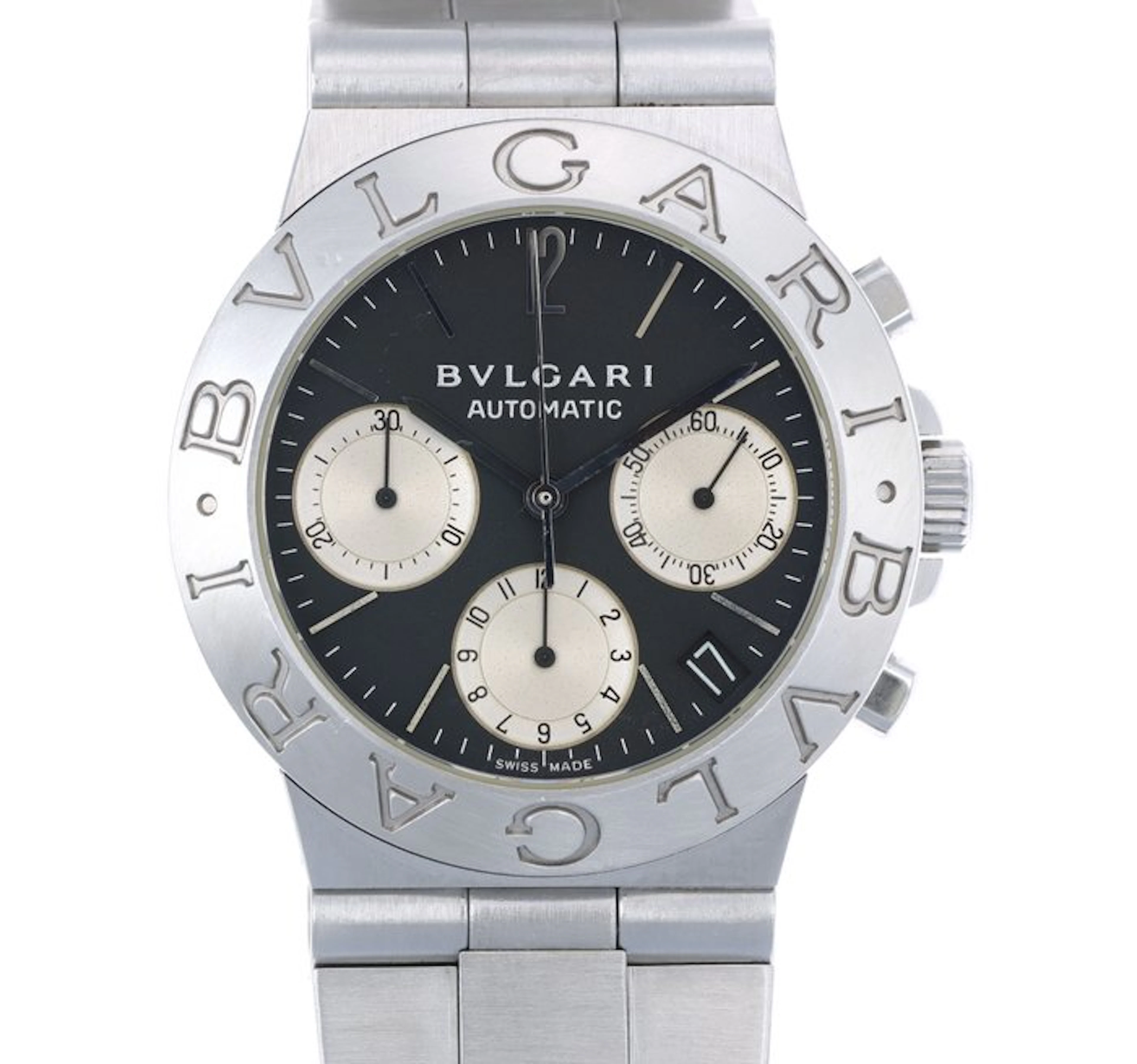 Bvlgari - Diagono Chronograph - No reserve price - CH 35 S - Men - 1990-1999