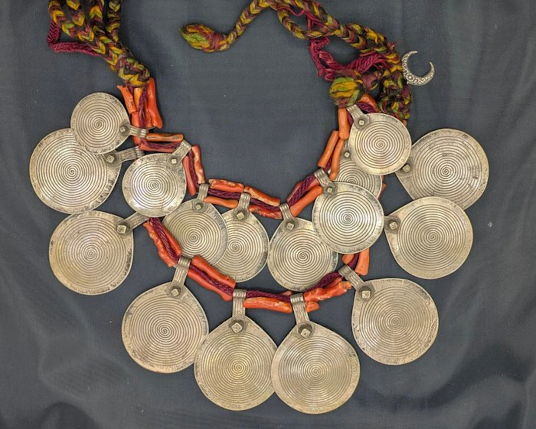 Silver - Necklace - Collier berbère