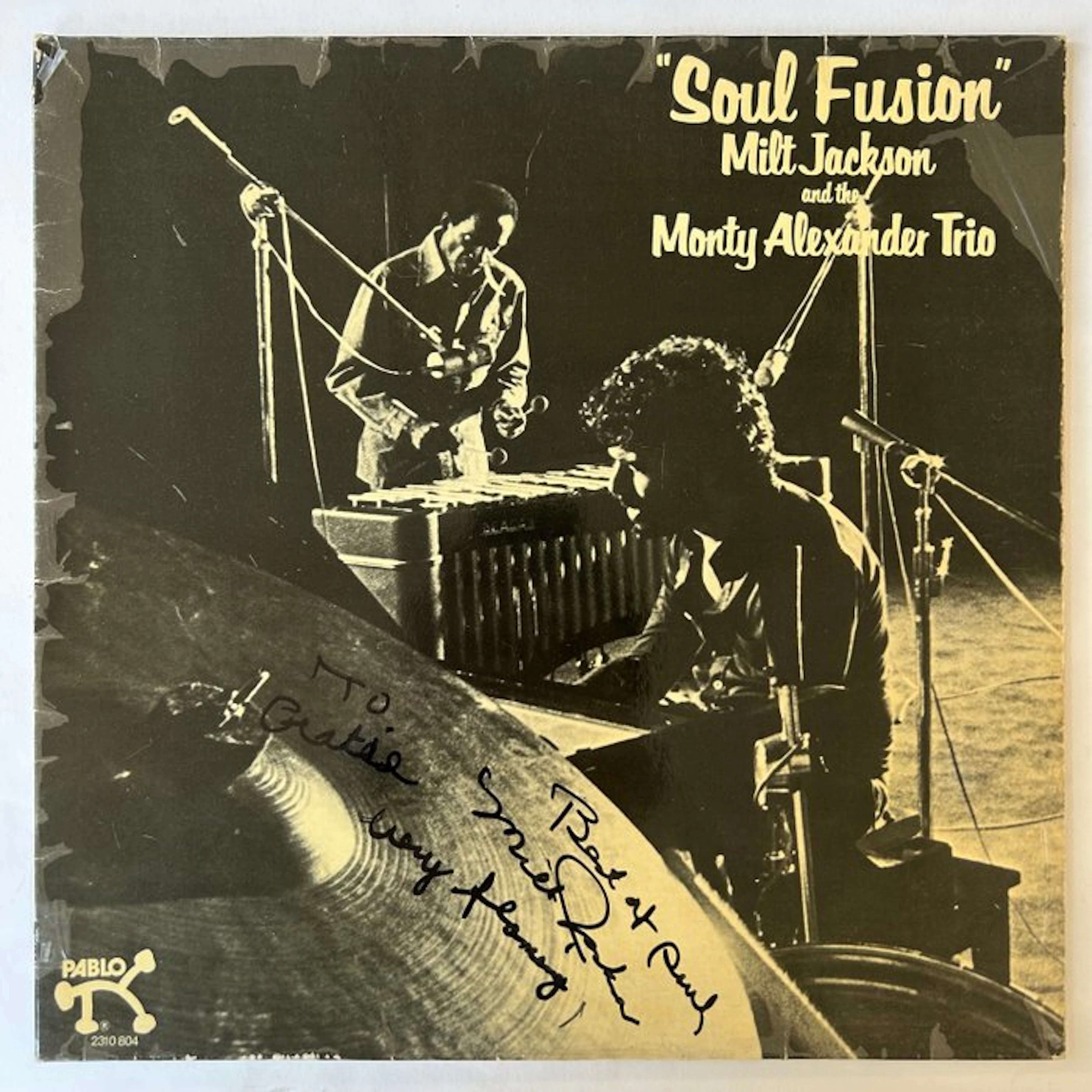 Milt Jackson - Soul Fusion (SIGNED by Milt Jackson!)...