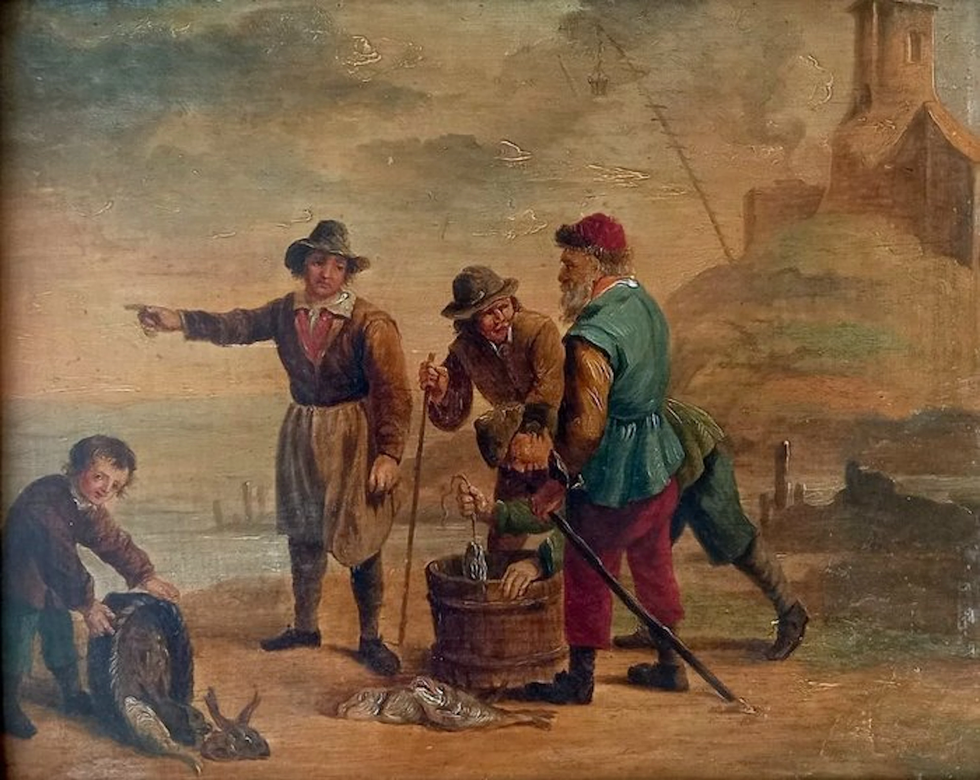 David Teniers (1610-1690), Follower of - The fishermen