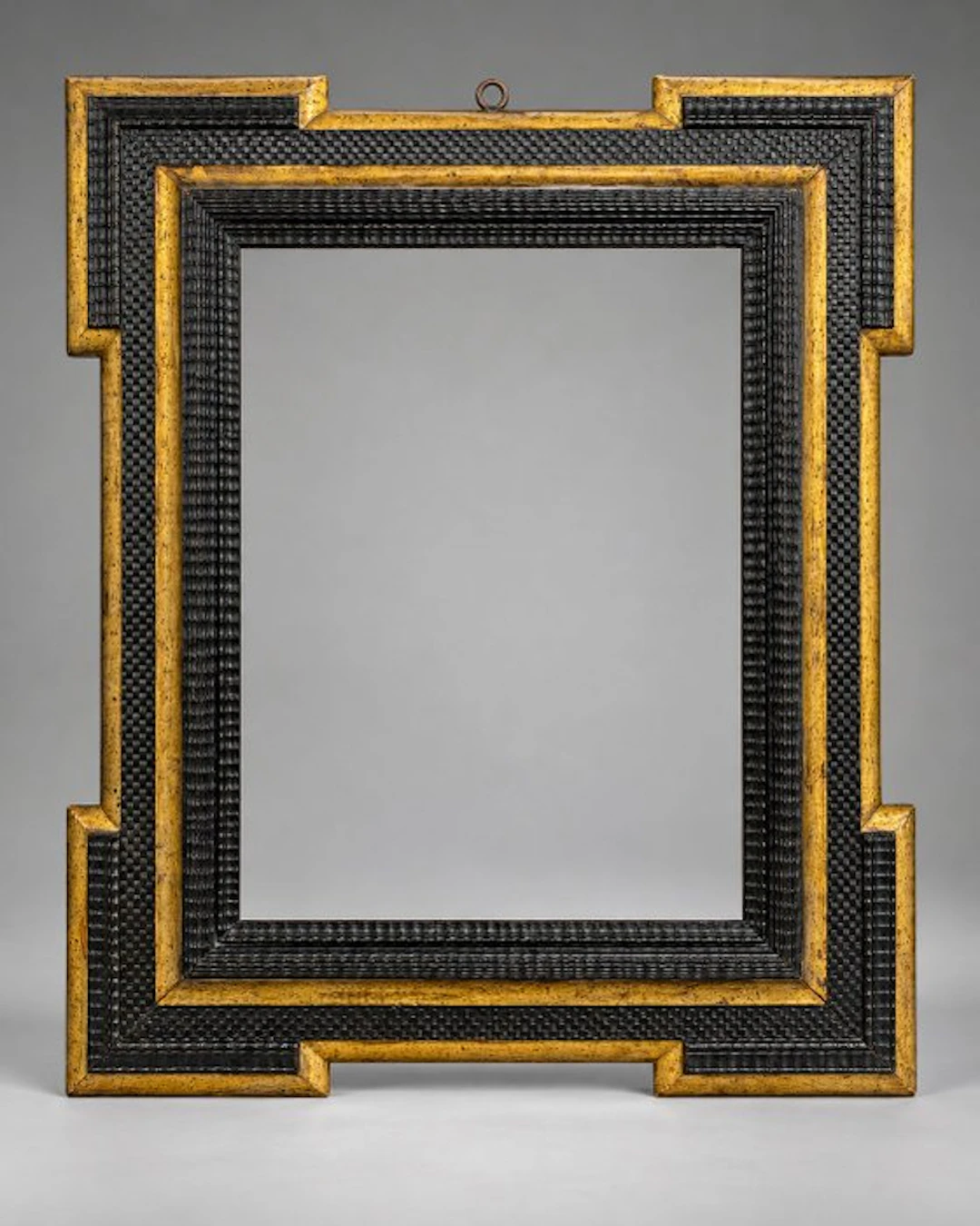 Frame - Wood, Gold, black - Seicento style, 19th century