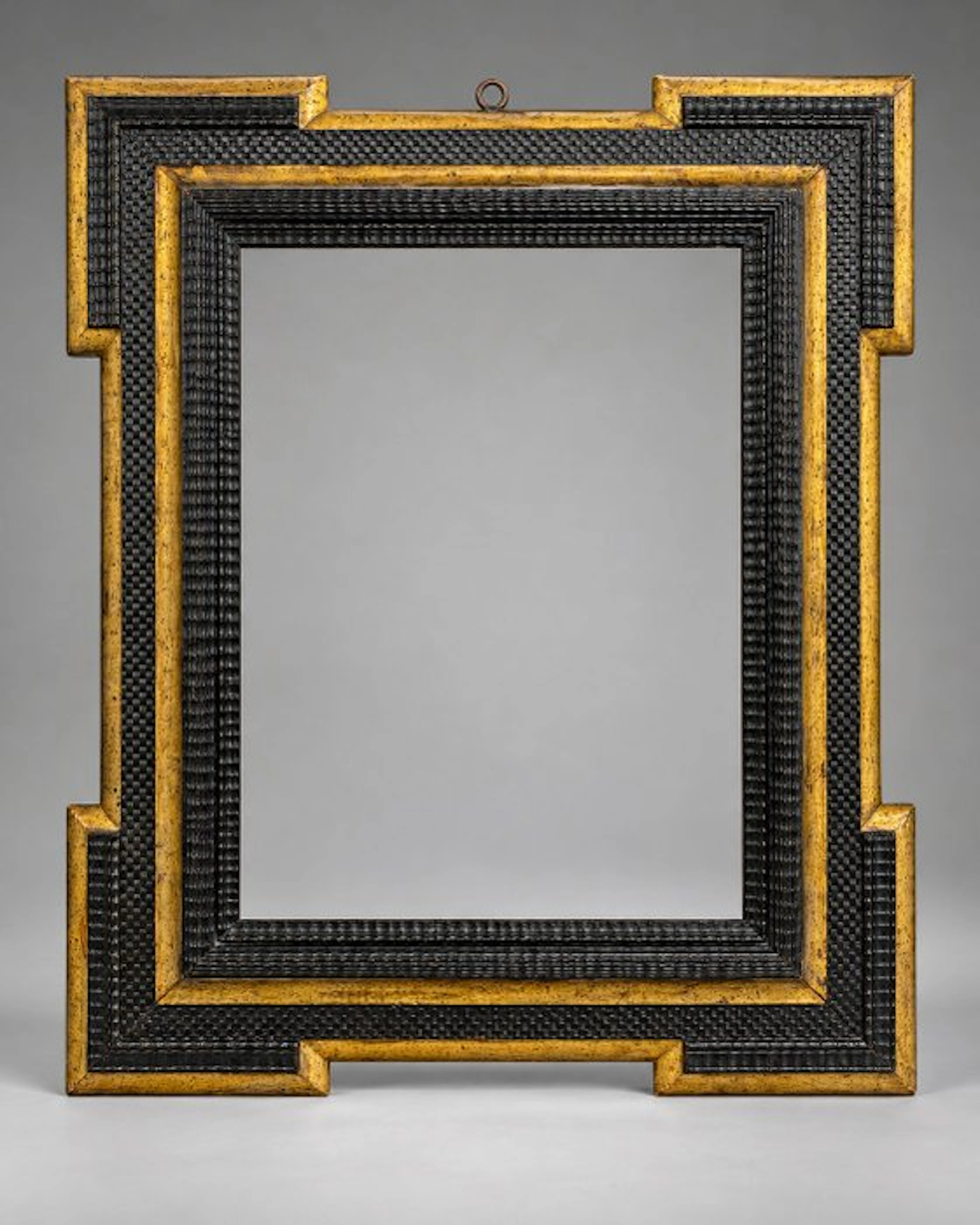 Frame - Wood, Gold, black - Seicento style, 19th century