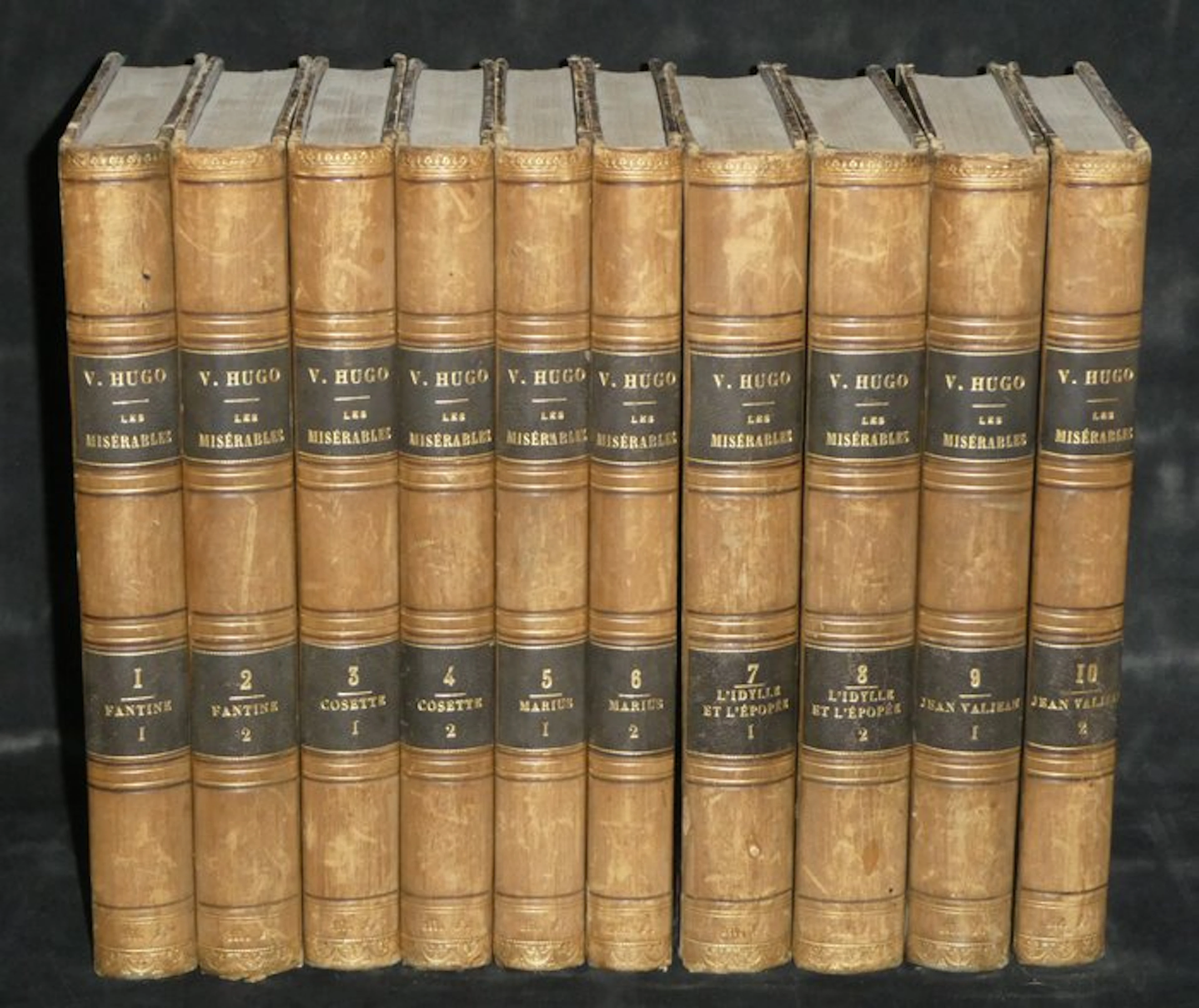 Victor Hugo - Les Misérables - Édition originale...