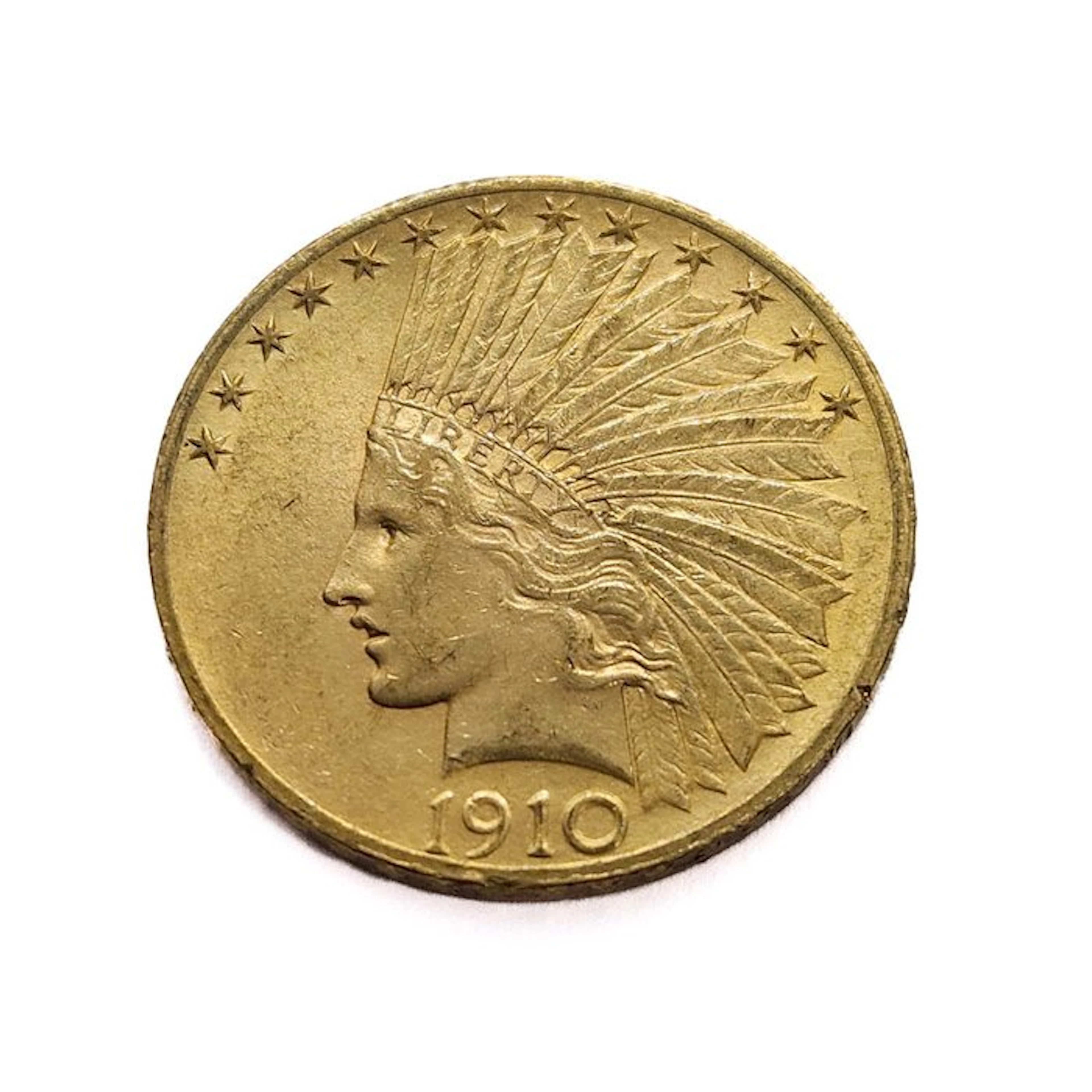 United States. 10 Dollars 1910 Indian Head