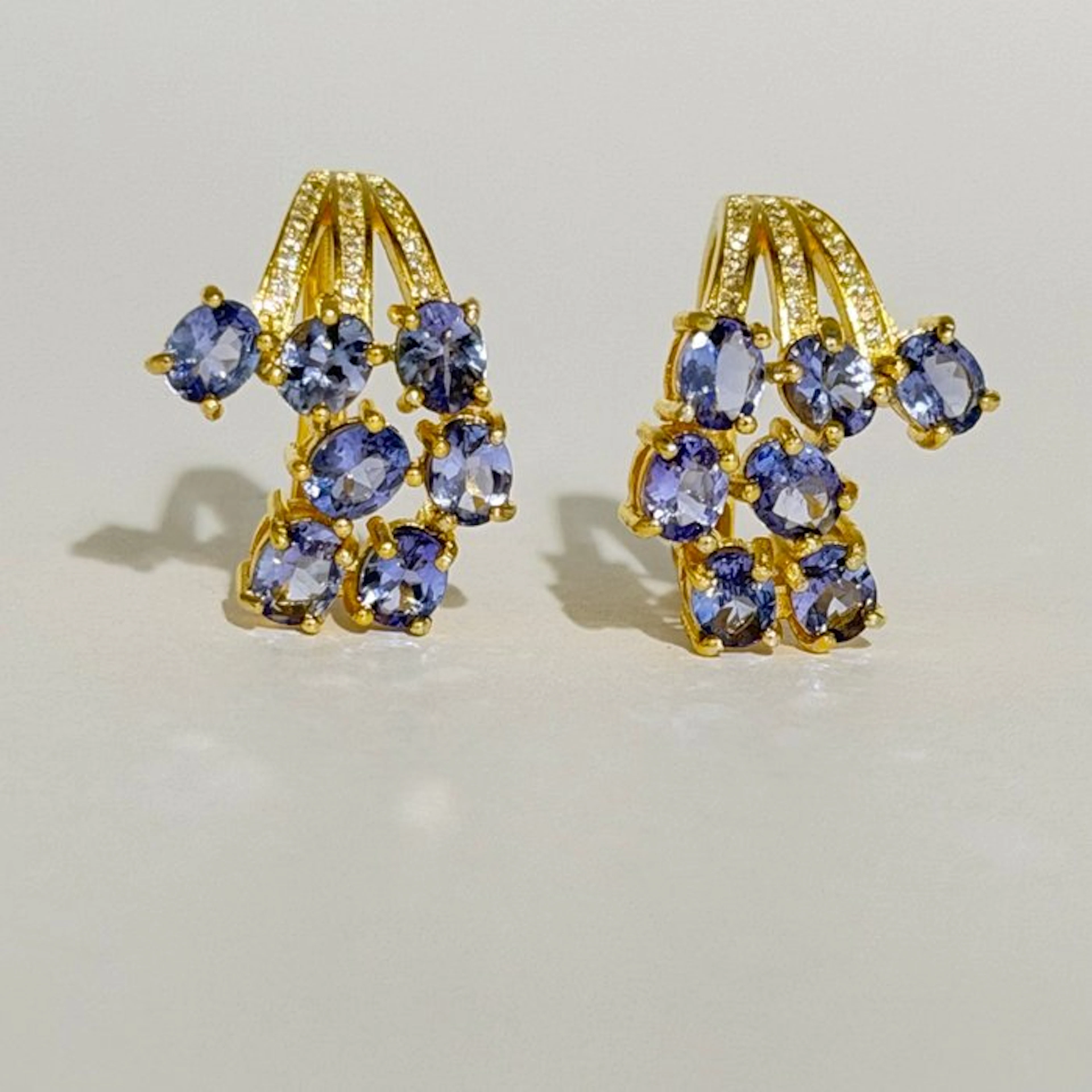 No reserve price - Earrings These earrings are made of...