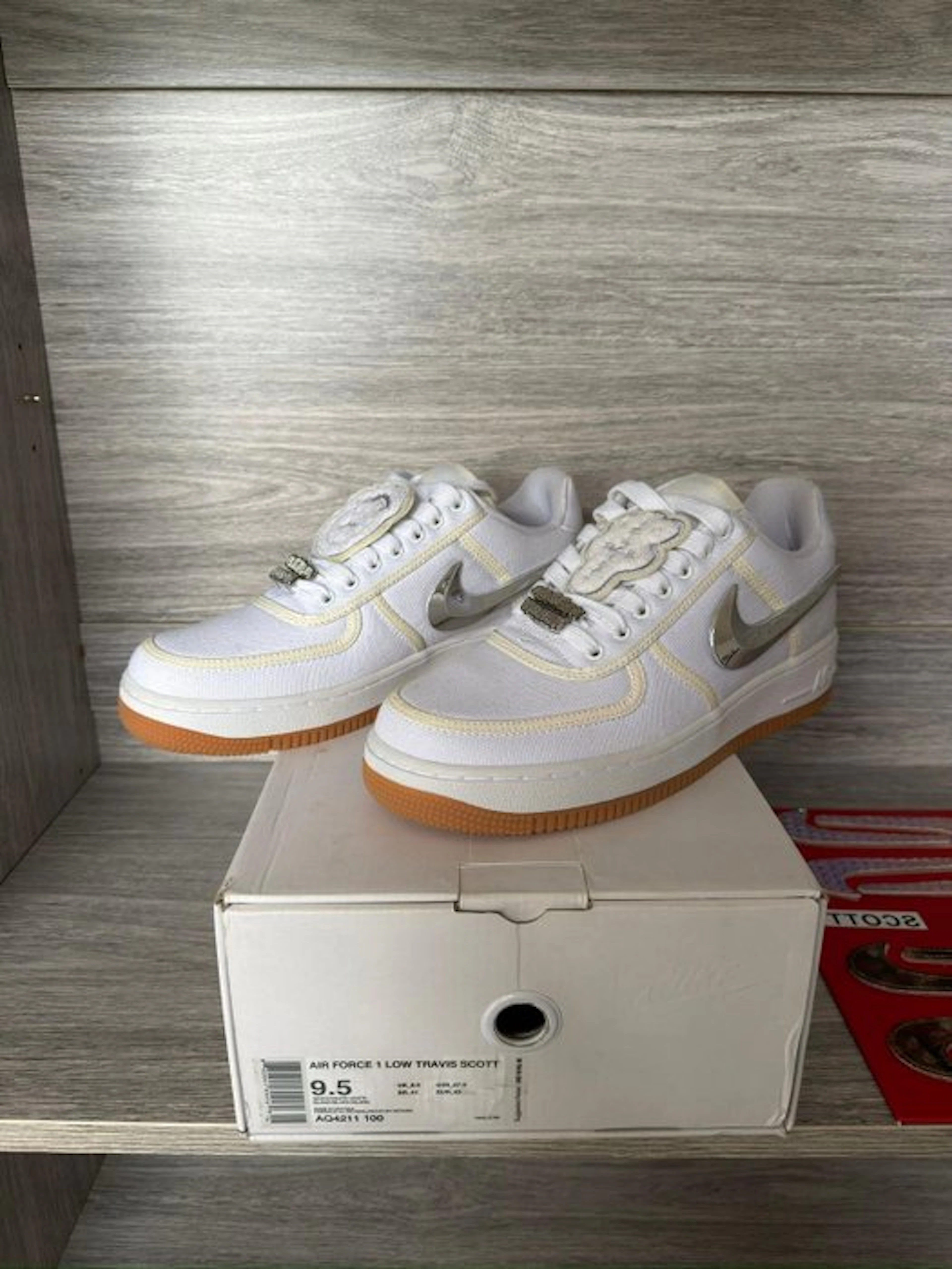 Nike - Air Force 1 Low Travis Scott - Sneakers - Size: EU 41 - New with tags