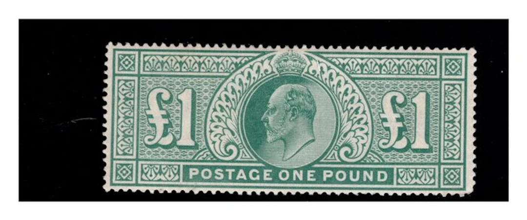 Great Britain 1902/1902 - 1 Pound verse mnh cert. Day. - unificato 121