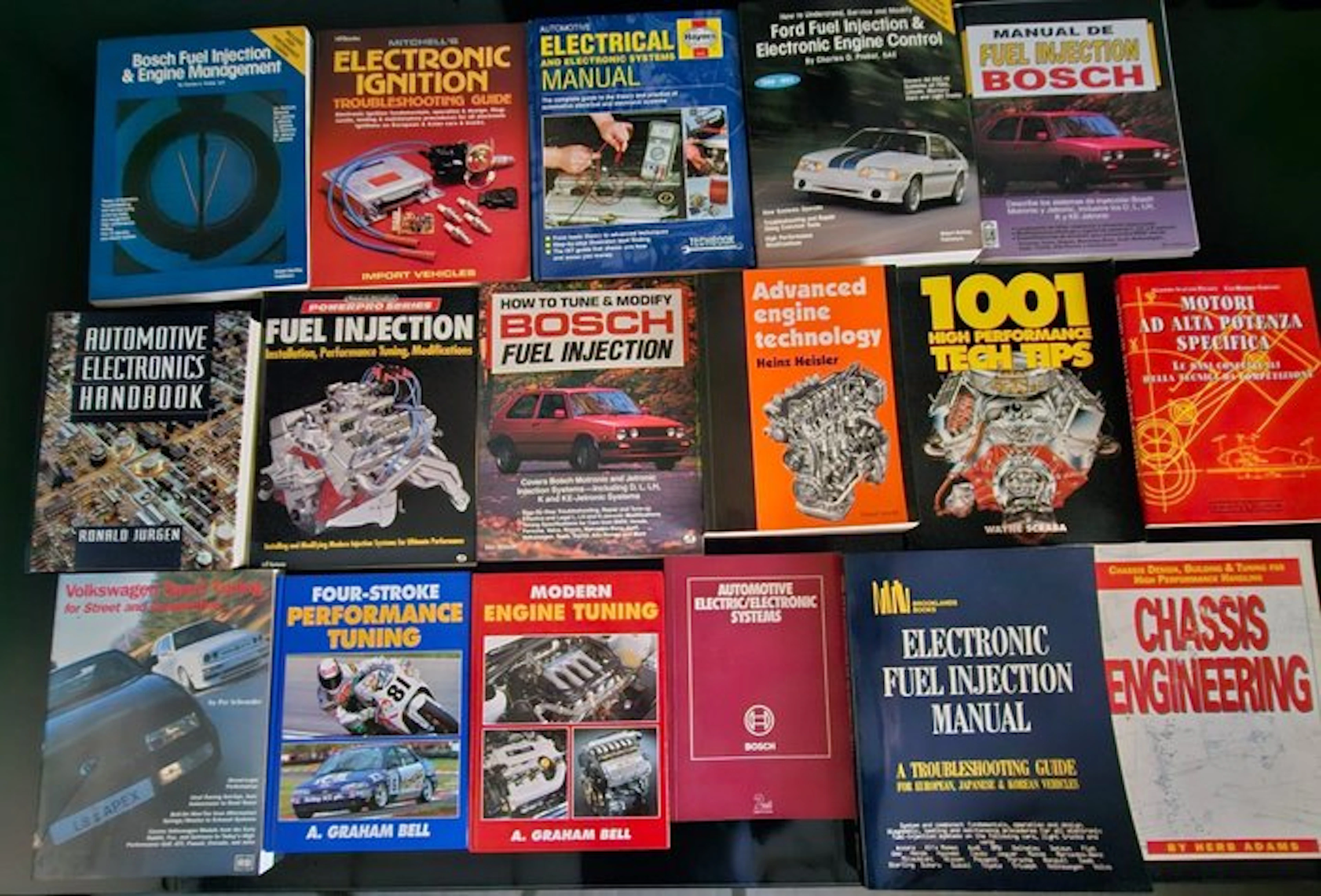 MISTI - Collezione 17 Libri Tecnici Automotive - Iniezione