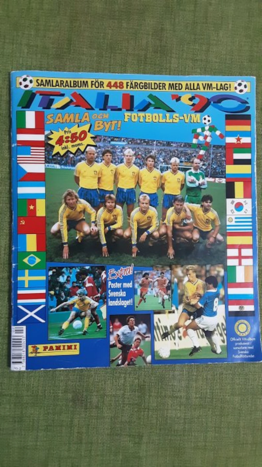 1990 Panini Italia 90 edizione Svezia Diego Maradona...