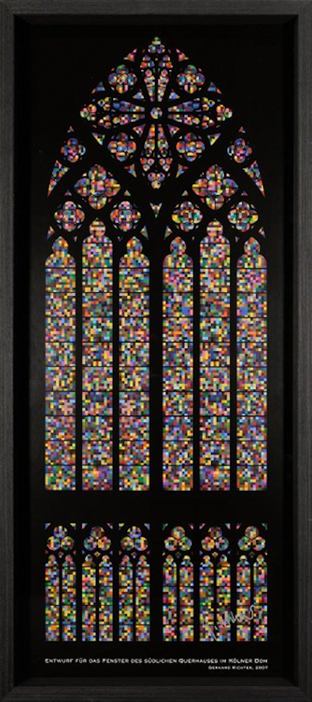 Gerhard Richter (1932) - Signiert - “Entwurf für das...