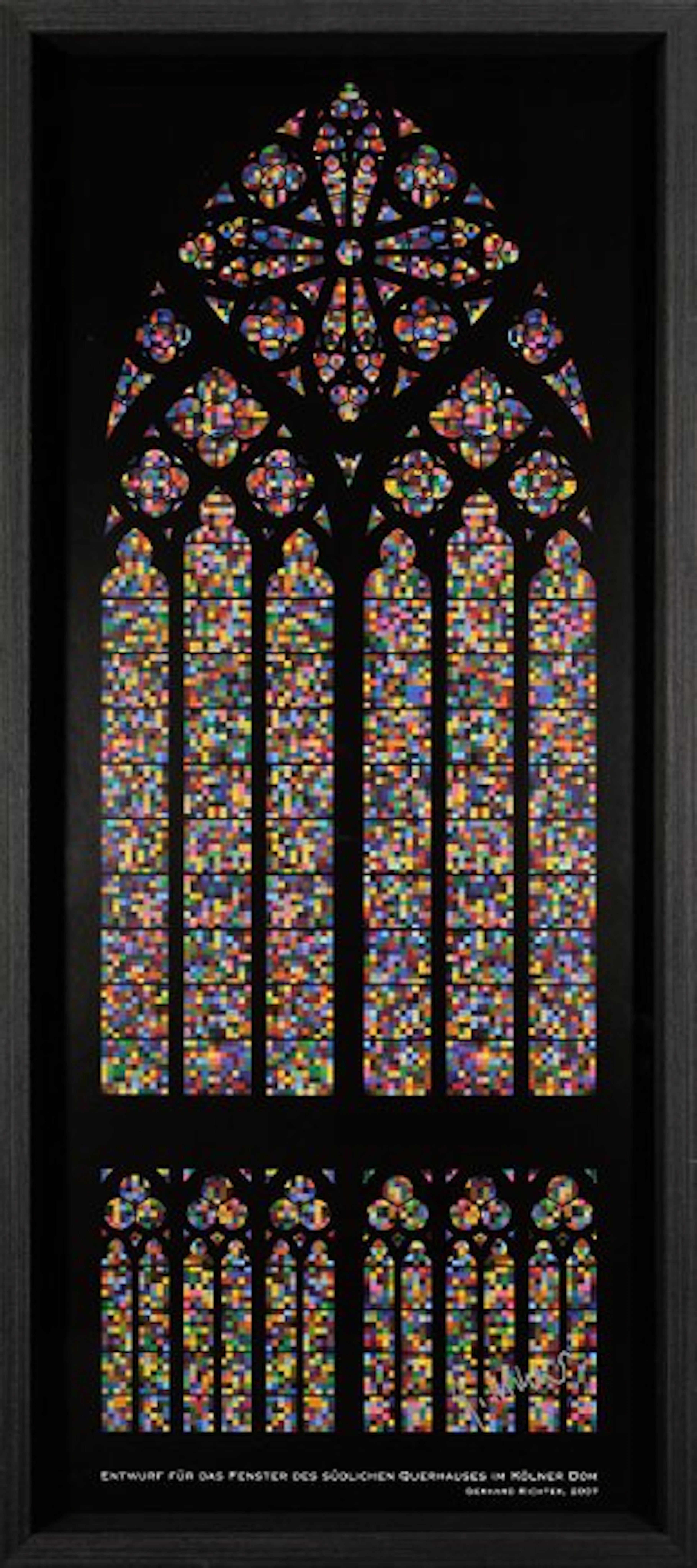 Gerhard Richter (1932) - Signiert - “Entwurf für das...