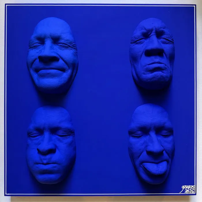gregos - All blue moods-white line