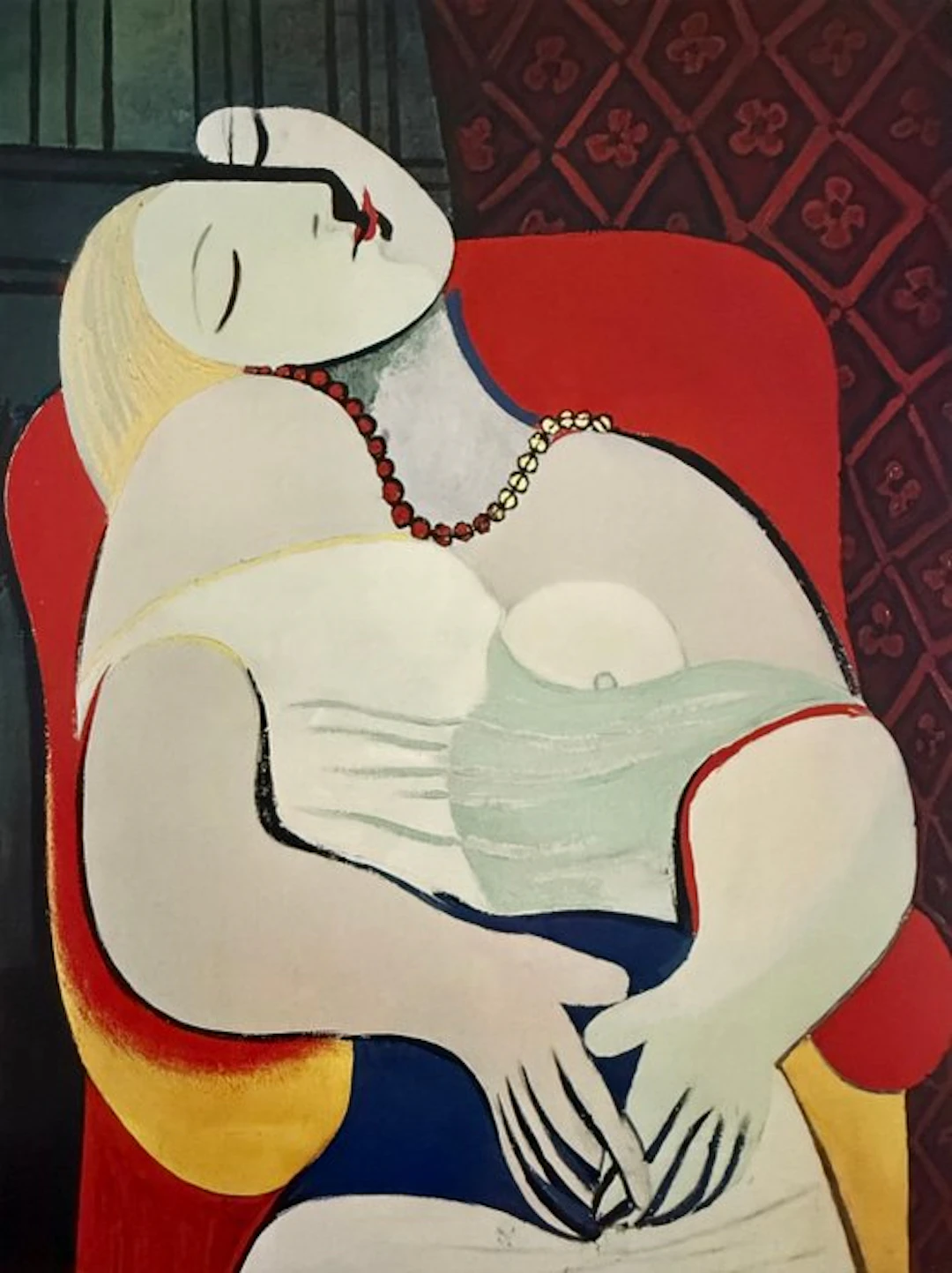Pablo Picasso (1881-1973) - “Le Rêve, 1932”.