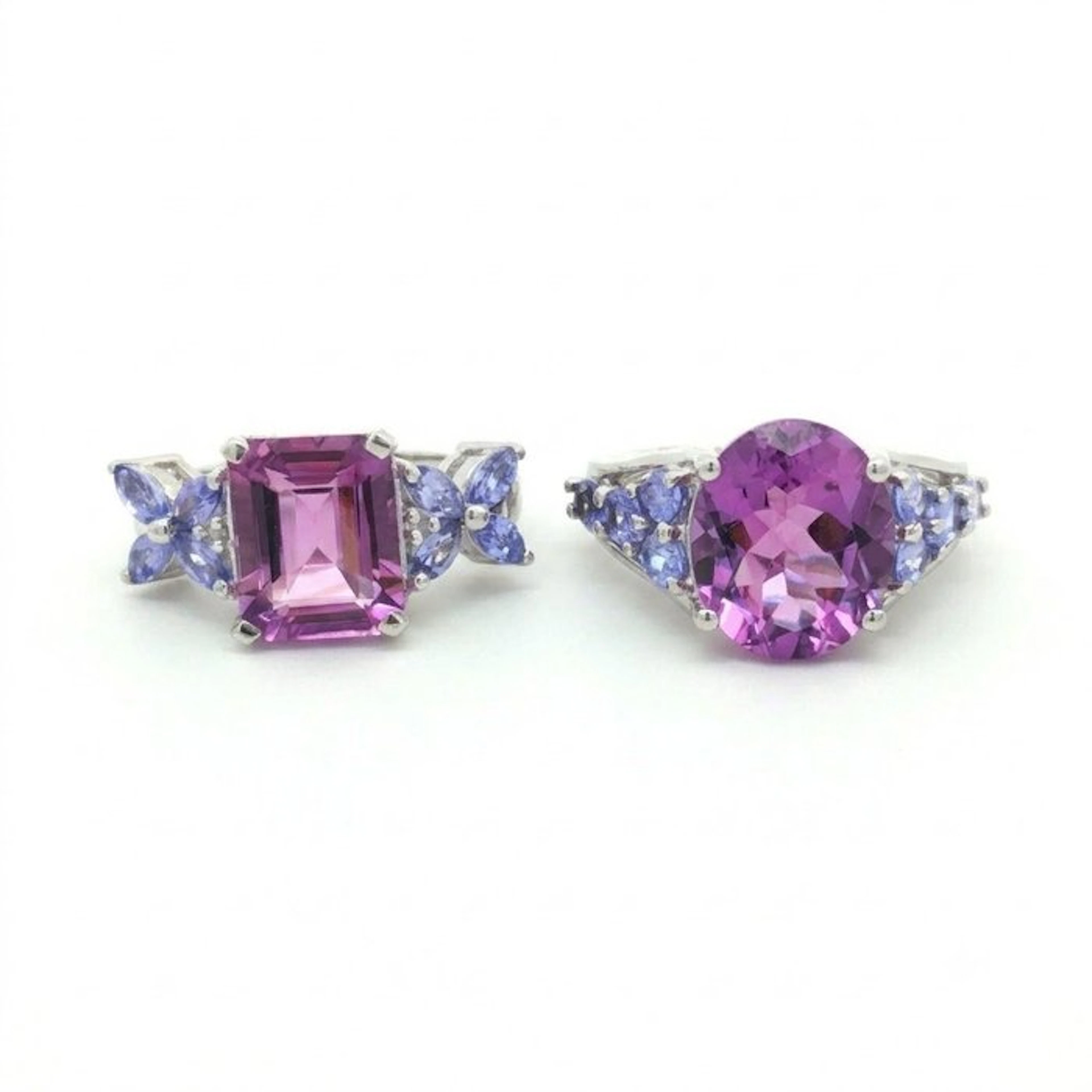No reserve price - 2 piece jewellery set Silver - 8.93ct