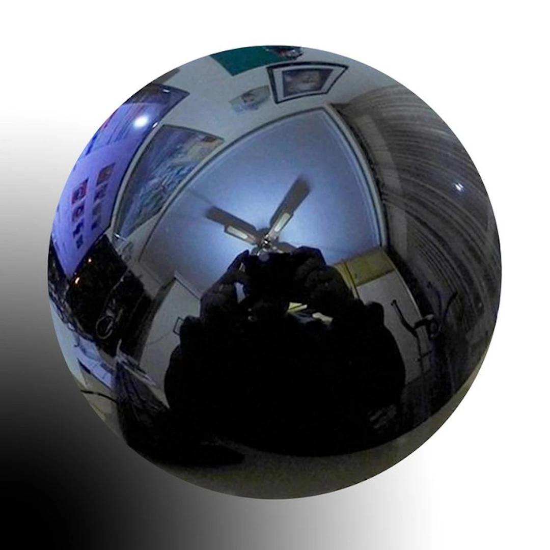 Black Obsidian Sphere Polished. - Height: 120 mm - Width: 120 mm- 2726 g - (1)