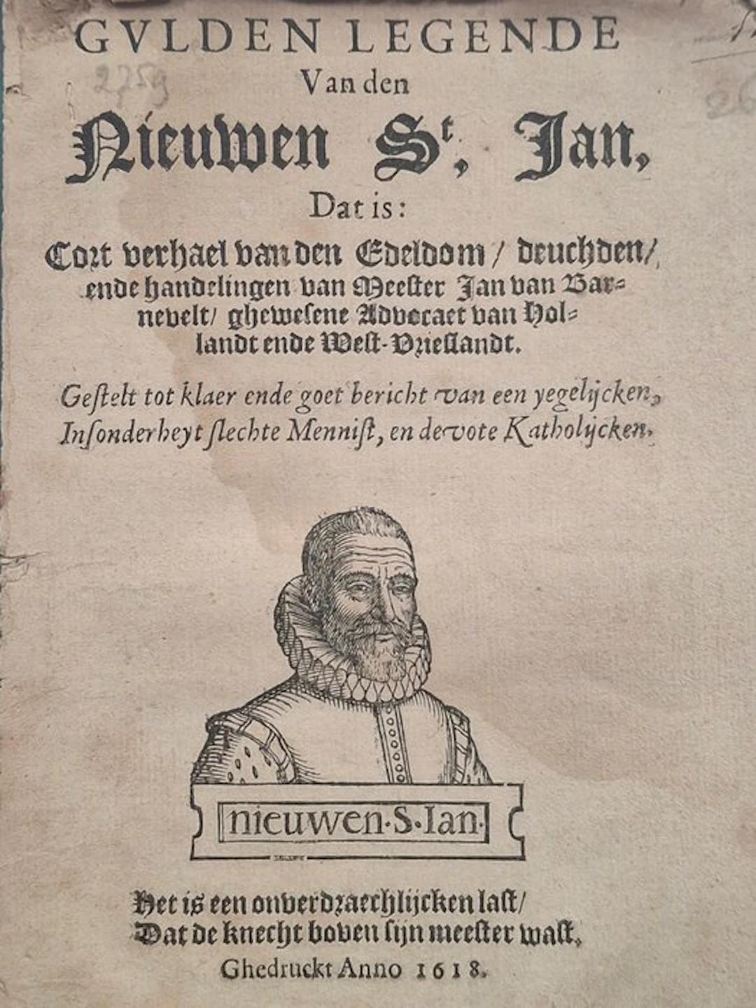 [verboden geschrift] - Johan van Oldenbarnevelt - Gulden...