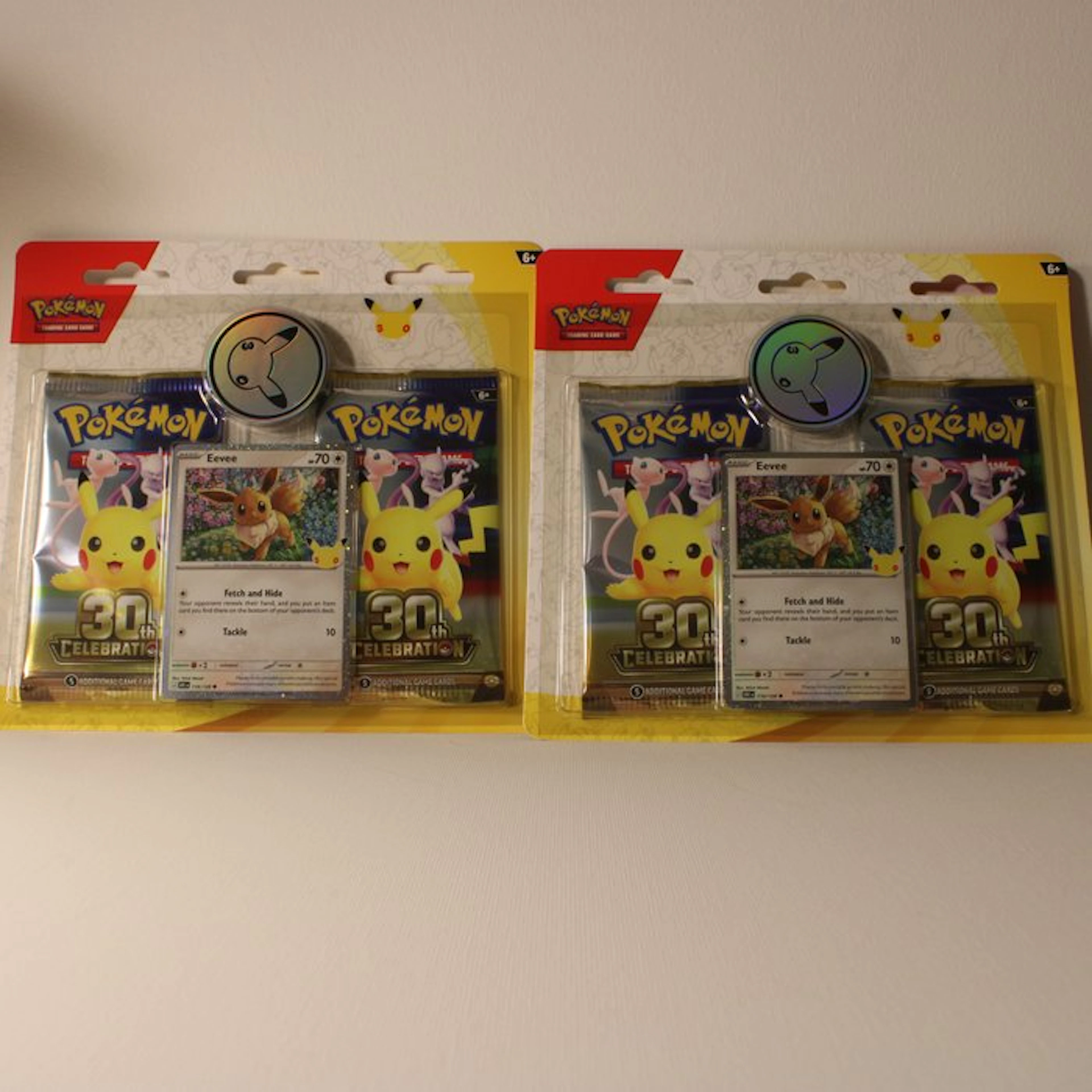 Pokémon - 2 Box - 2 x Pokémon 30th Celebration 2-Pack Blister (Eevee)