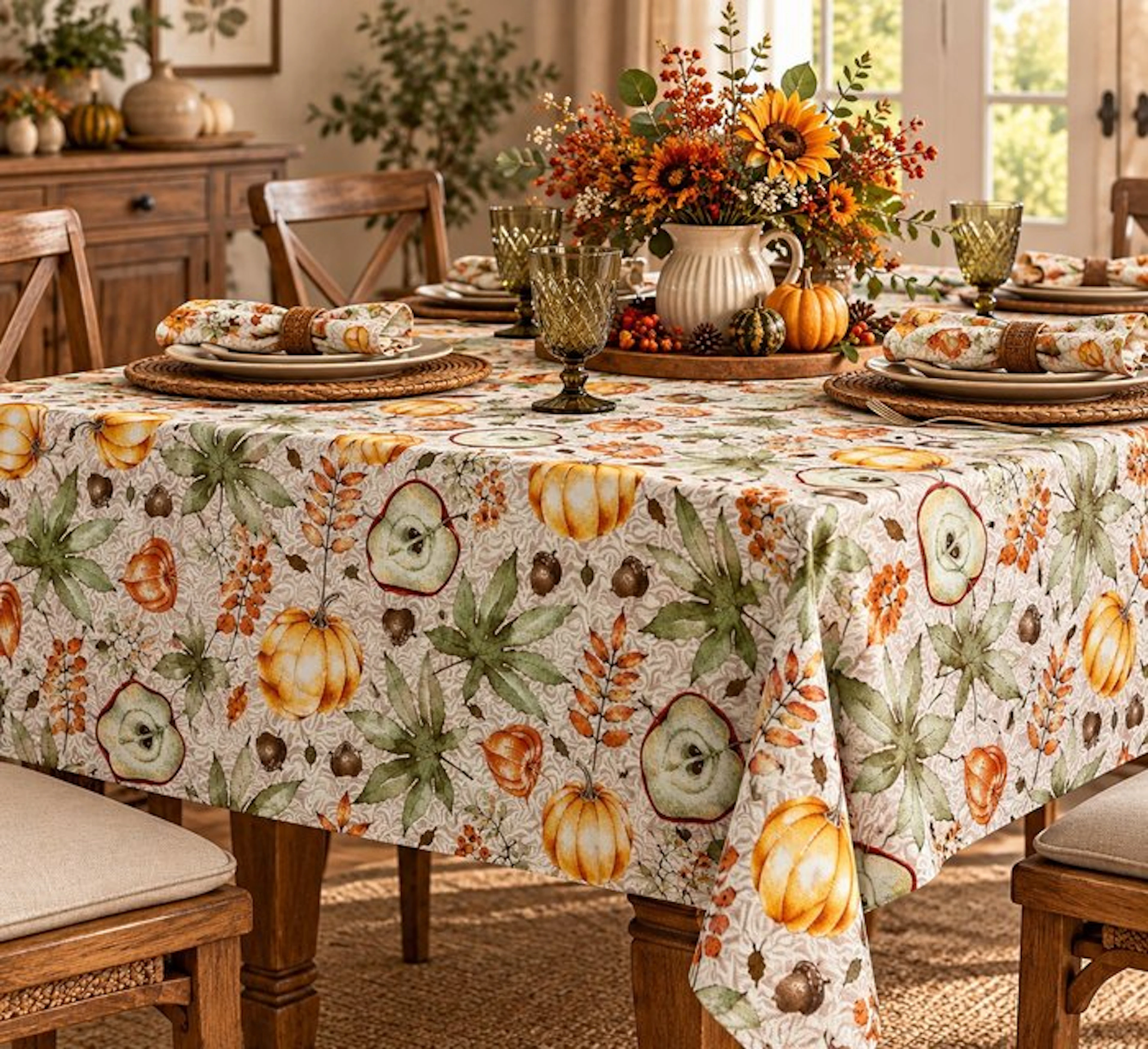 Enchanted Autumn - Tablecloth - 130 cm - 240 cm