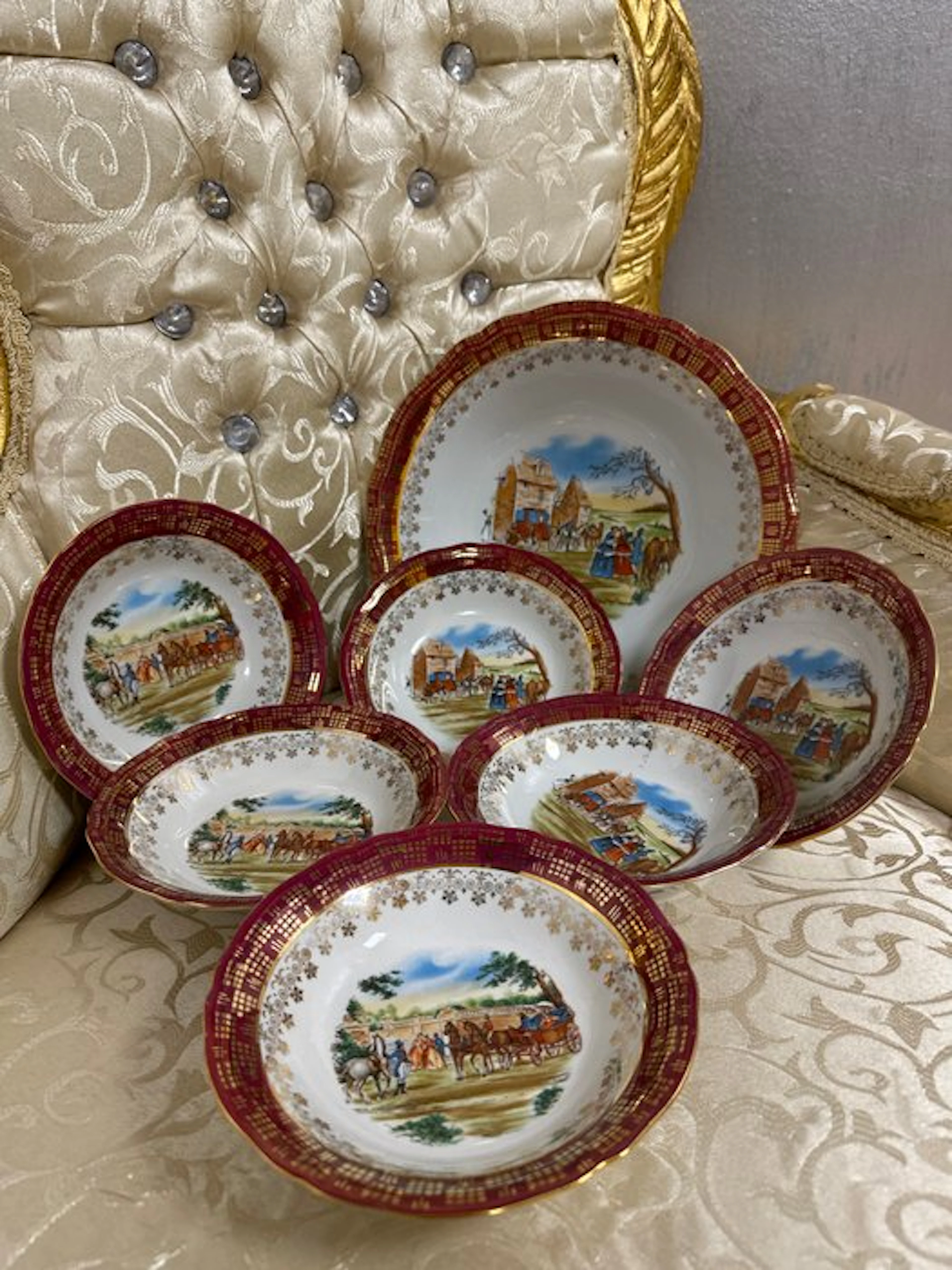 Richard Ginori - Dish (7) - Porcelain