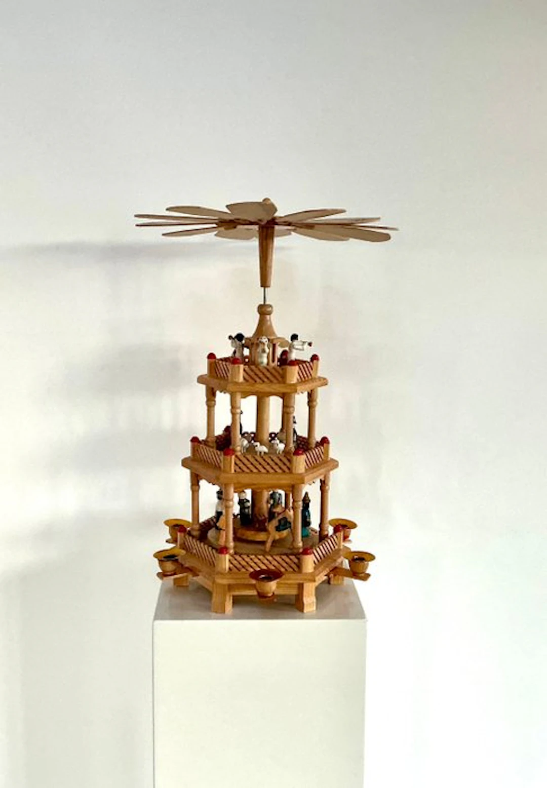 Christmas decoration - Christmas pyramid - Wood - 1980s–1990s