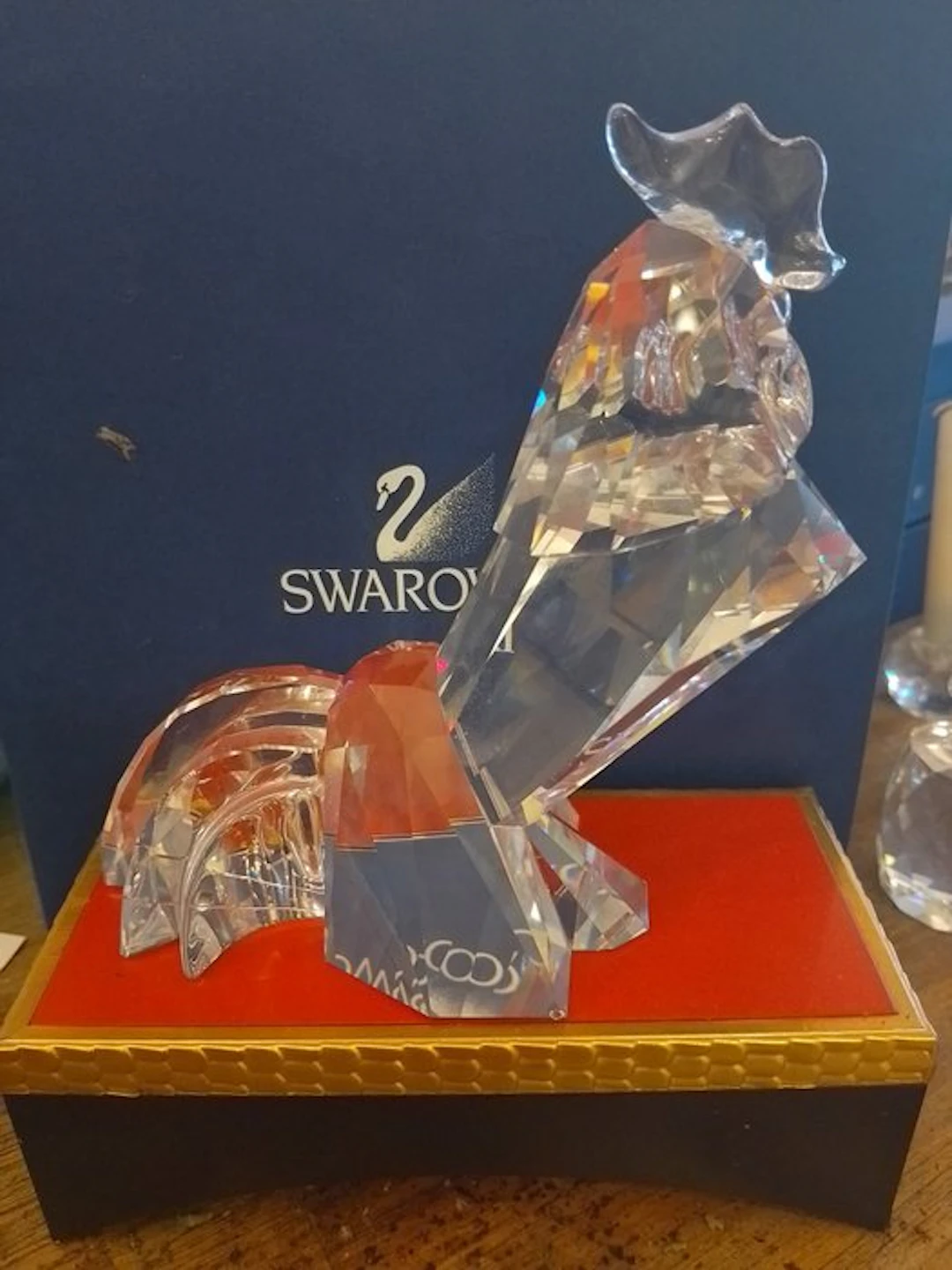 Swarovski - Figurine - Rooster - 659246 - Box + Certificate - Crystal
