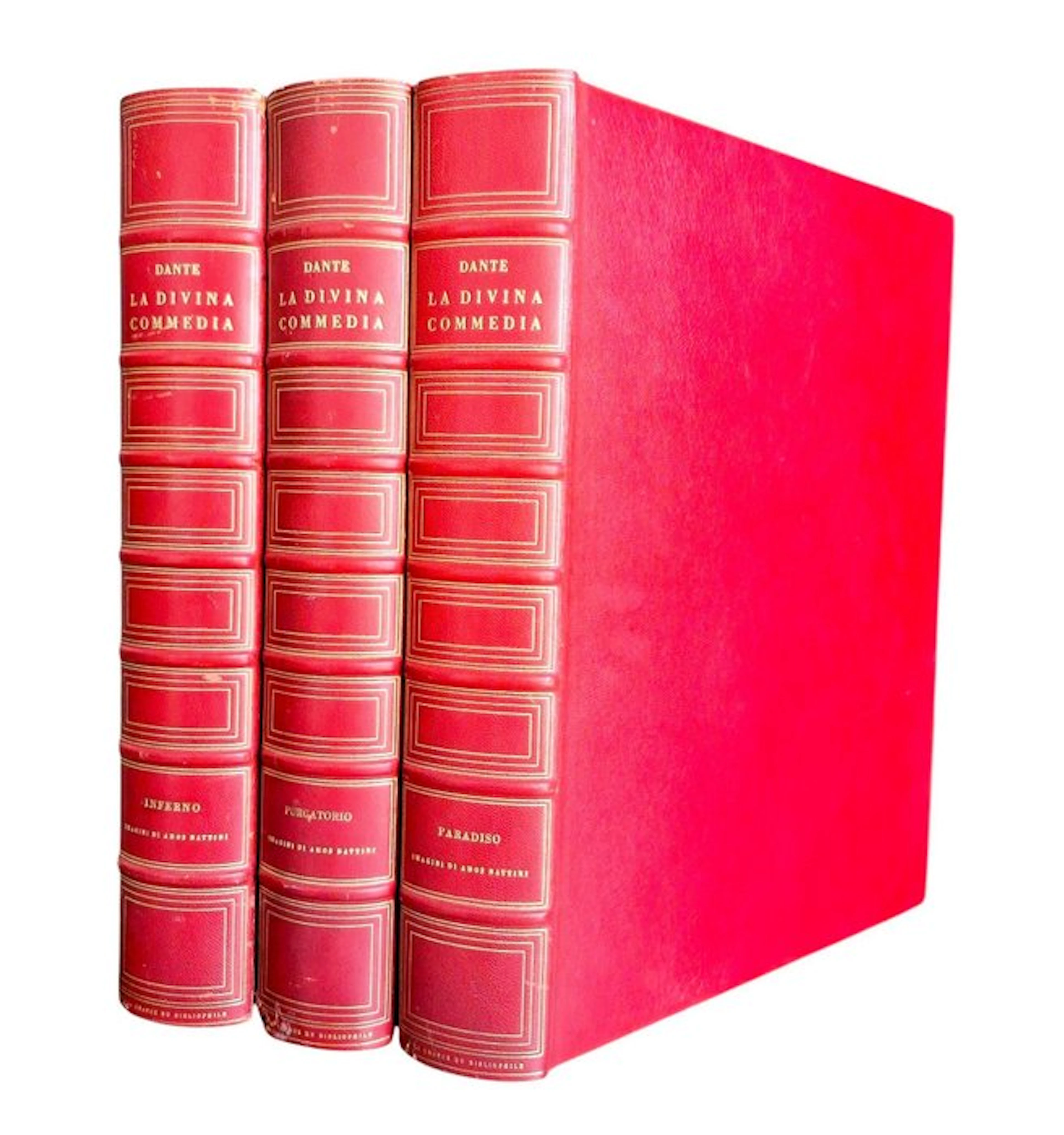 Alighieri / Nattini - La Divina Commedia [Tiratura a 999 Esemplari] - 1959-1961