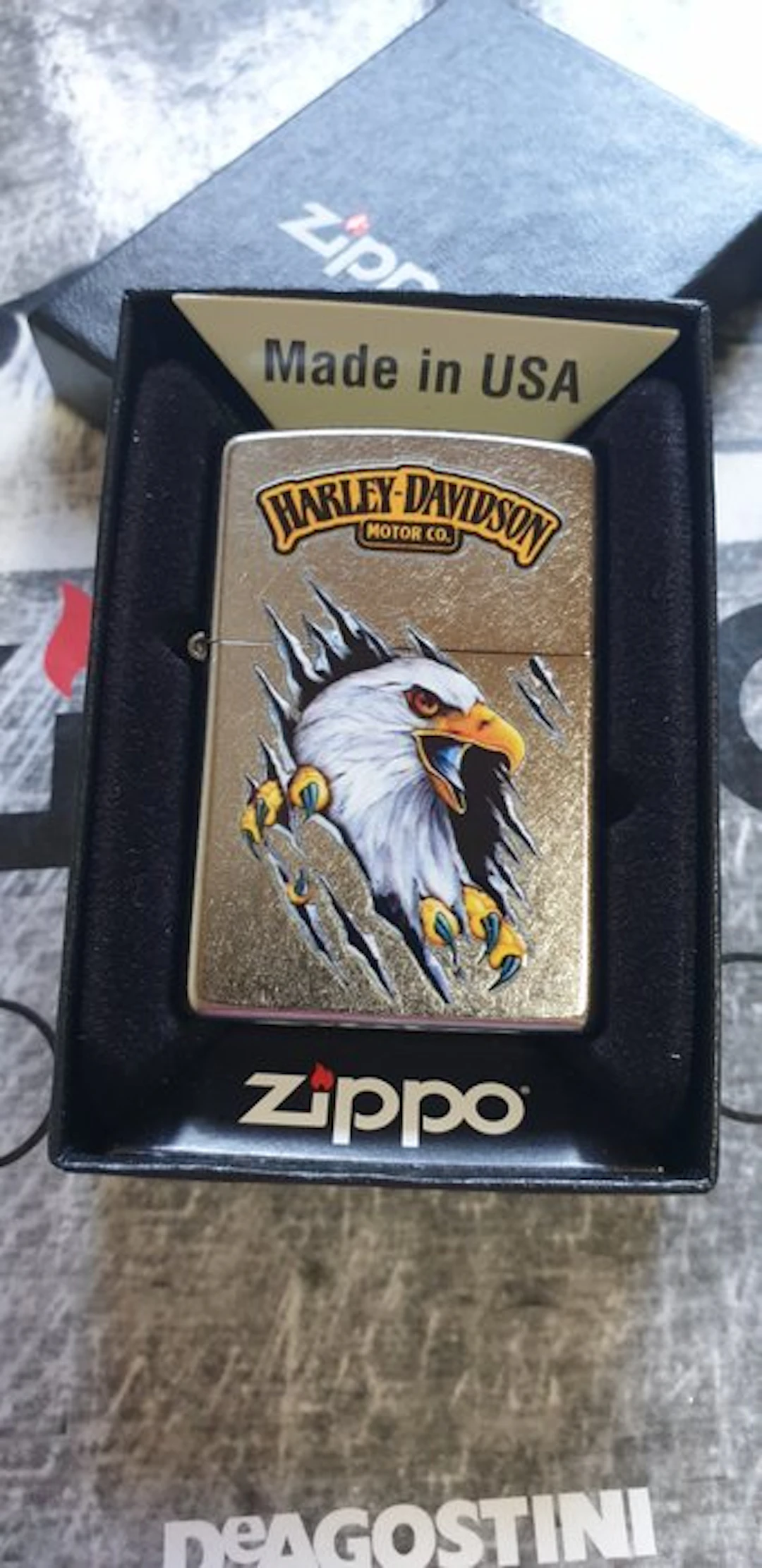 Zippo - Zippo Sturmfeuerzeug Rarität Harley Davidson Motor Co