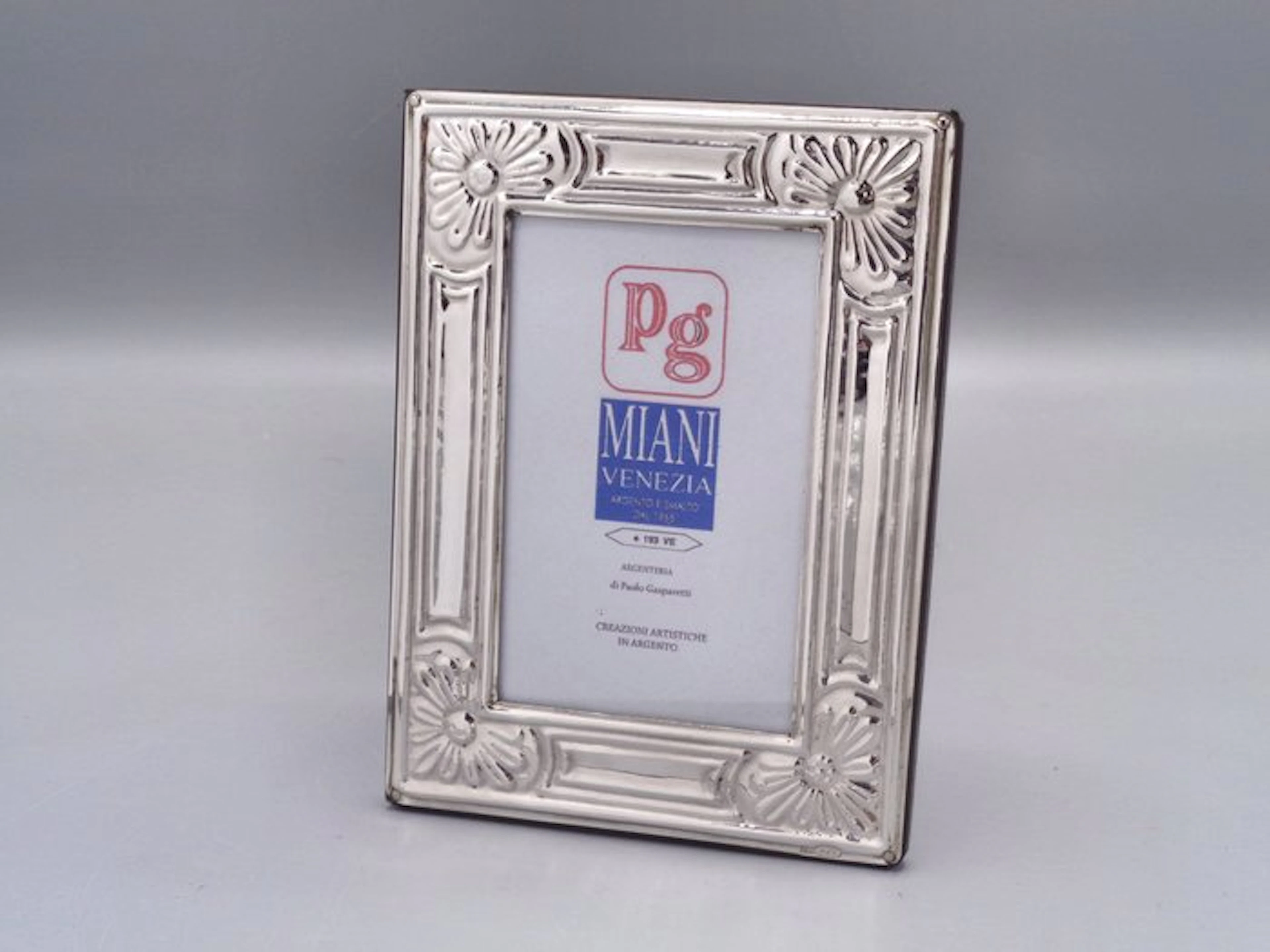 PG-Miani Argenteria - Picture frame - .925 silver - 4 Margheritas