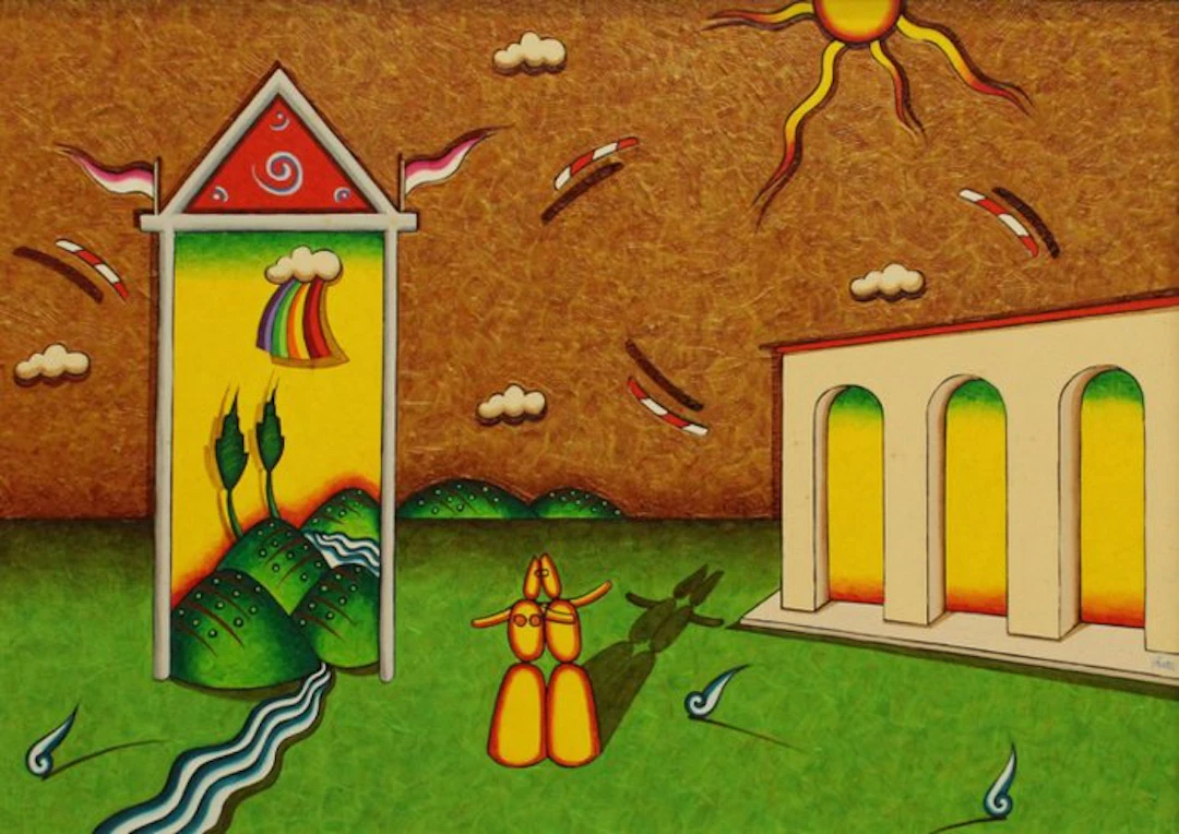 Giuliano Ghelli (1944-2014) - Pianura della buona metafisica