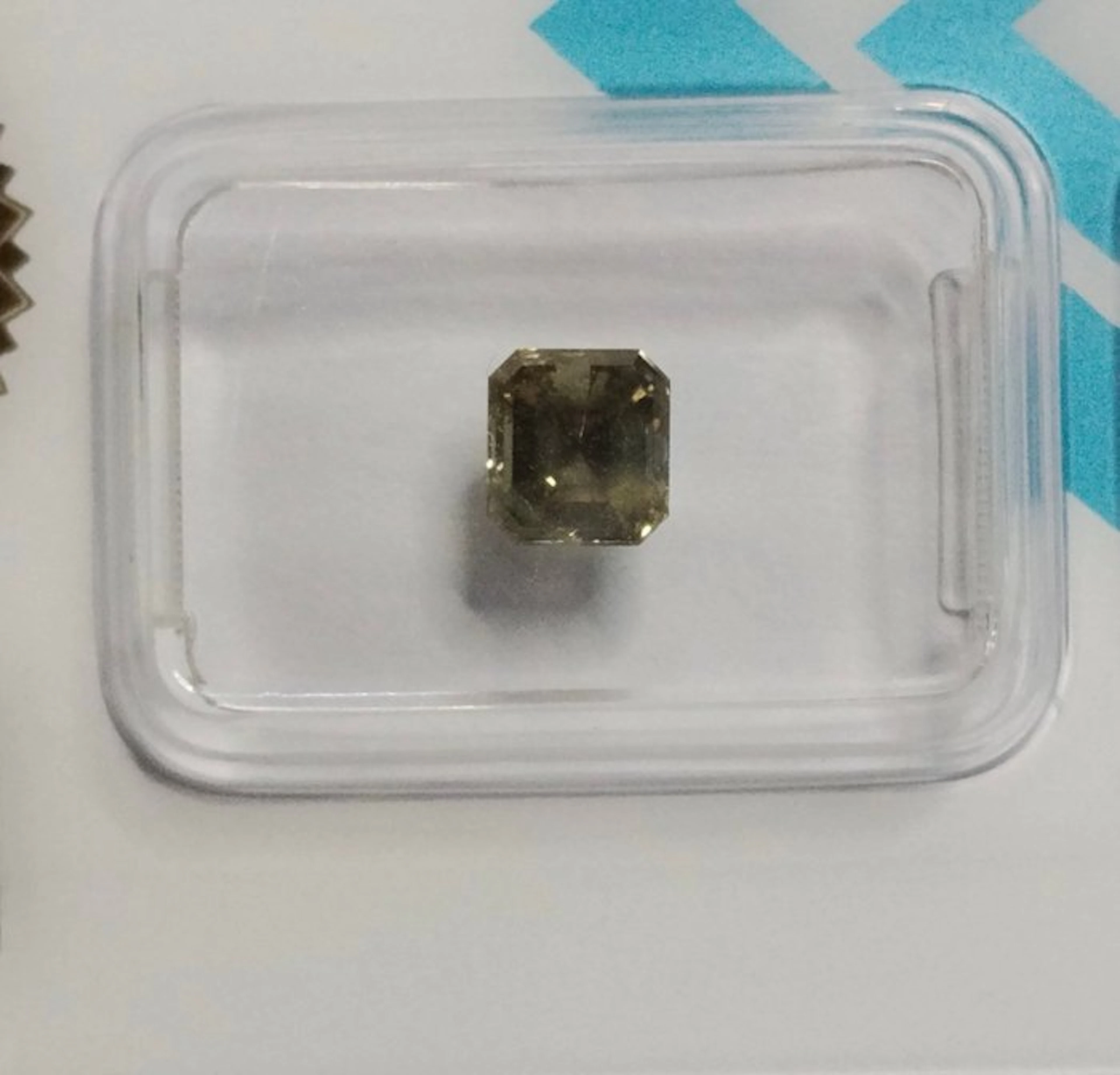 1 pcs Diamond (Natural) - 1.05 ct - Emerald - SI2...