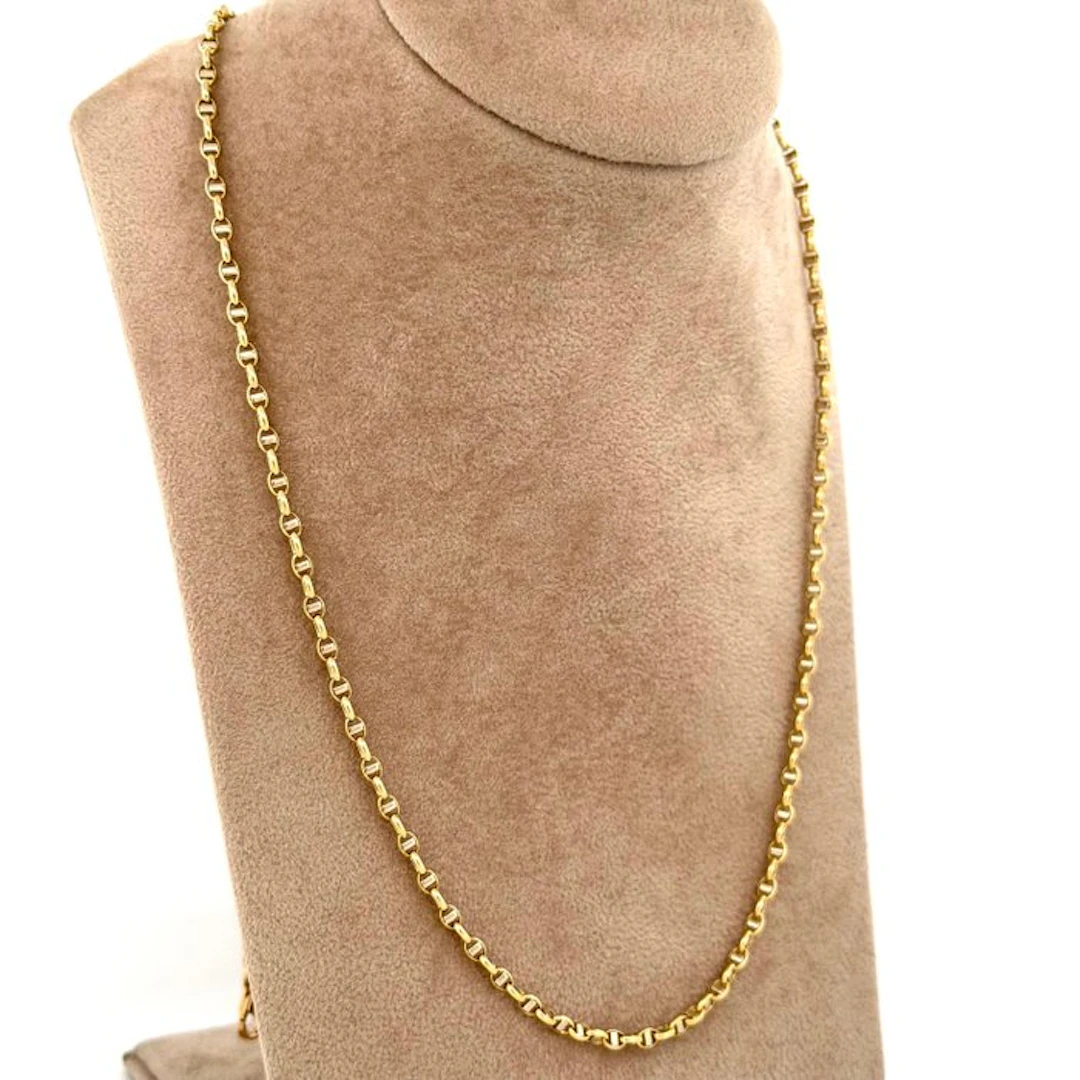 No reserve price - Necklace - 18 kt. White gold, Yellow gold - Marinara - 50 cm