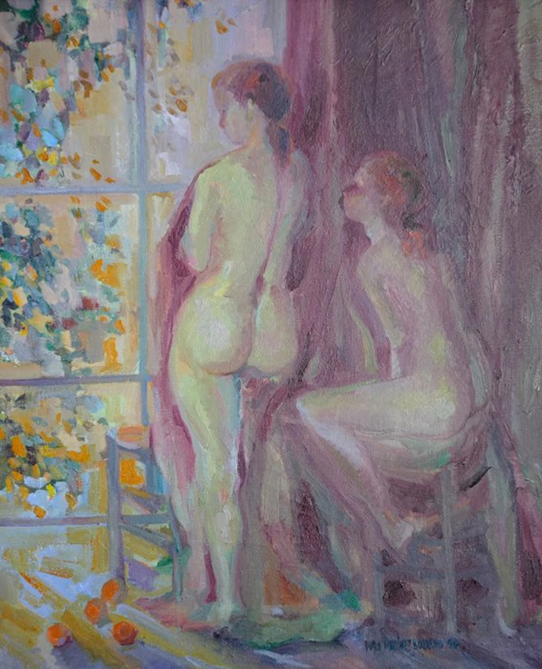 École postimpressionniste espagnole (XX) - L'intimité des femmes