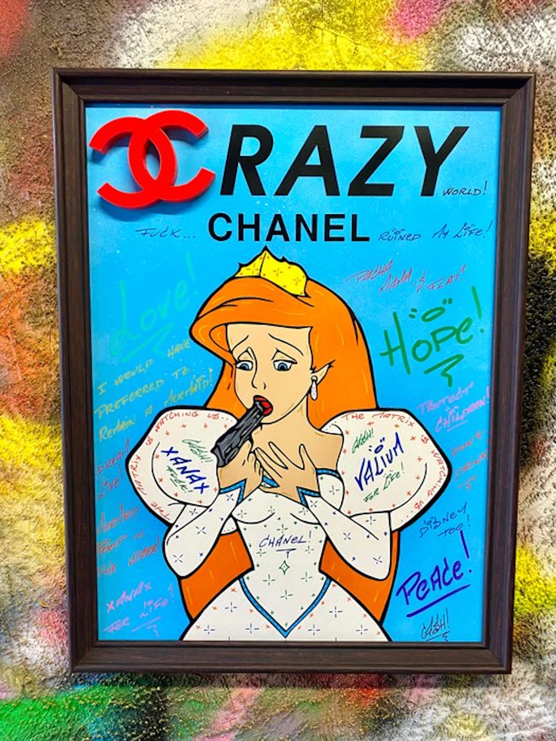 CASH - CRAZY ARIEL BY CHANEL !