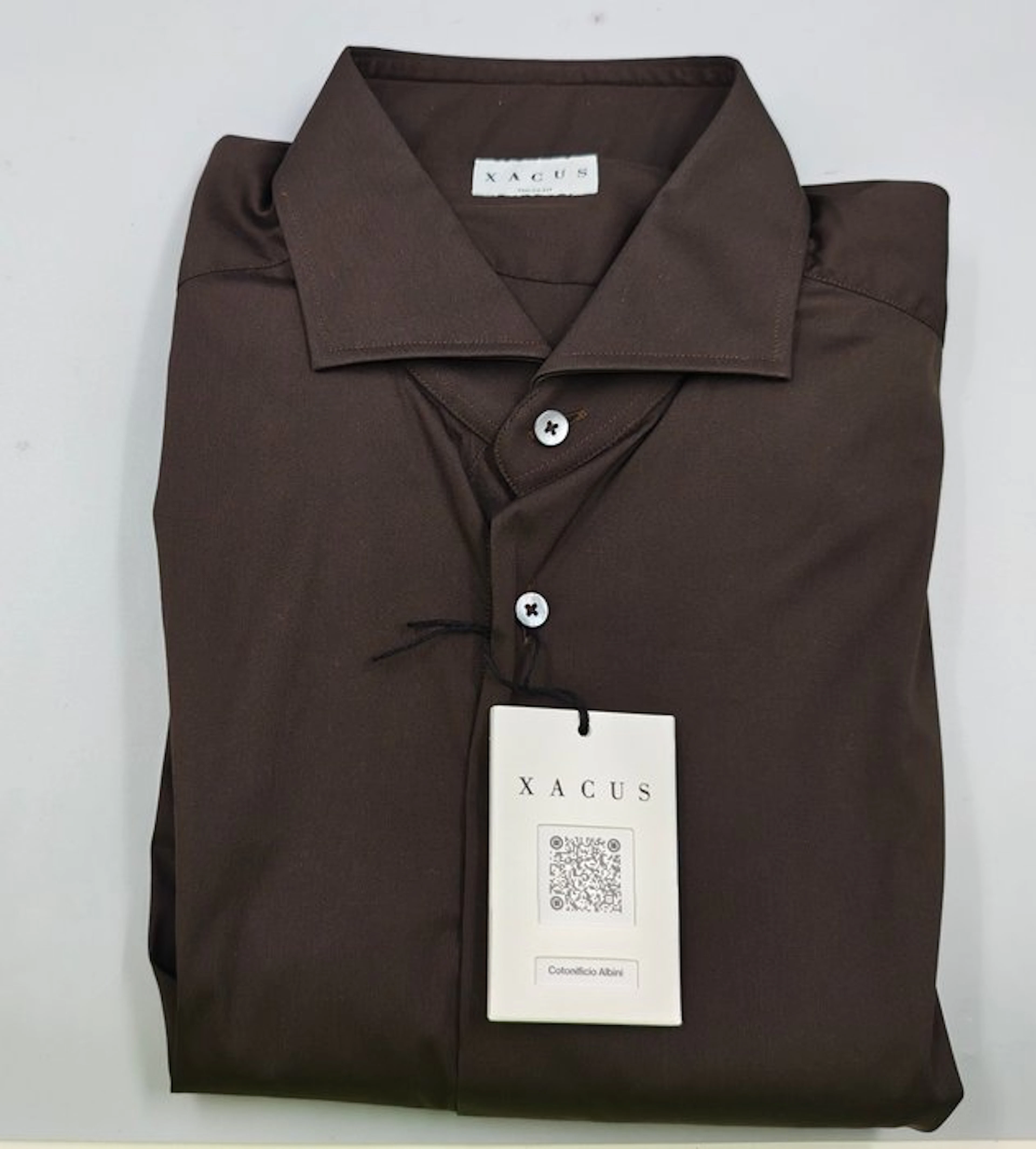 Xacus-Size 41-Albini Fabric - Shirt - New with tags