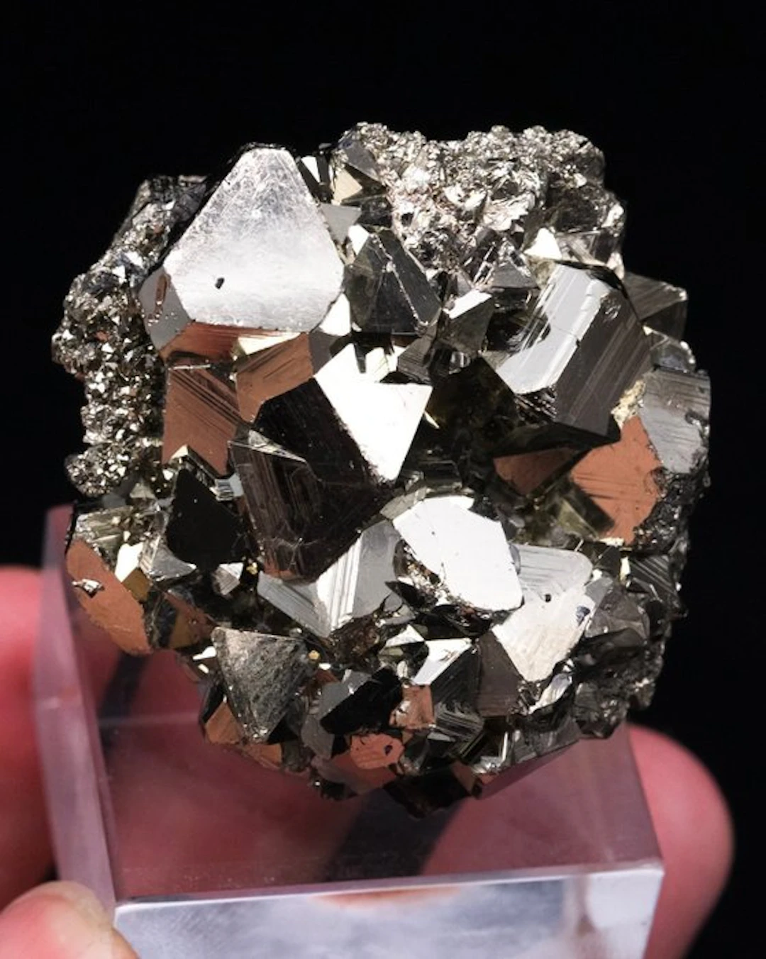 (PERUVIAN CLASSIC) GOLDEN PYRITE Specimen - Height: 4.2...