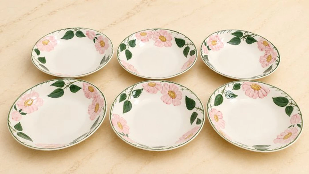 Villeroy & Boch - 6 Assiettes creuses - Table service for...