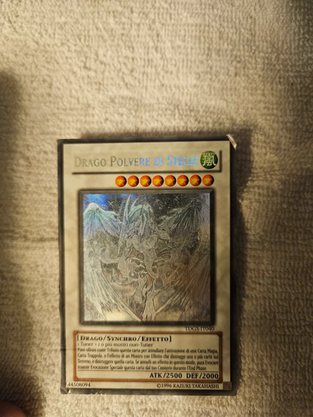 Konami - 1 Card - Yu-Gi-Oh! - Drago Polvere di Stelle TDGS-IT040 Foil