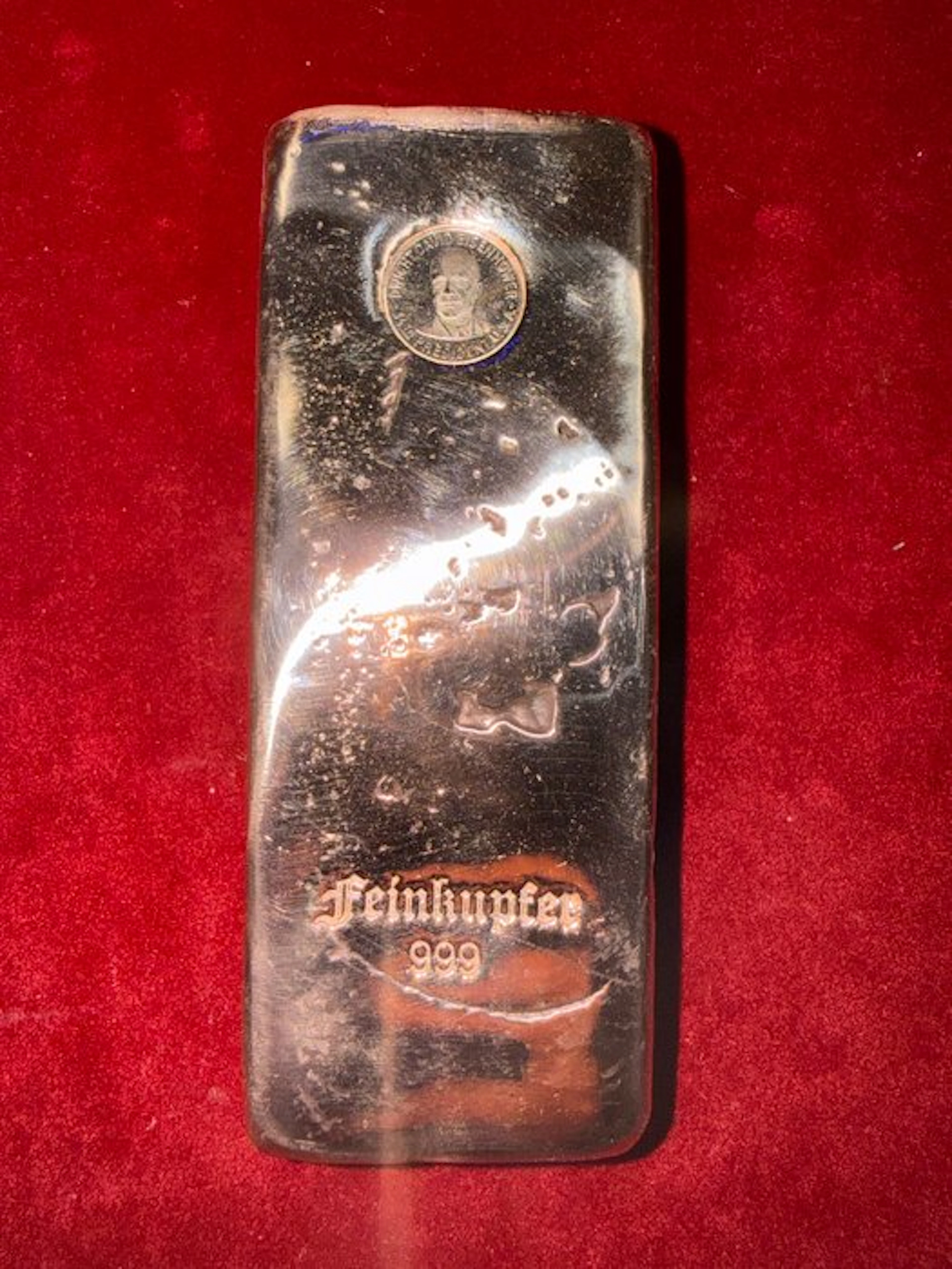 1872 g - Copper - Edelmetalle Deutschland - With certificate (No reserve price)