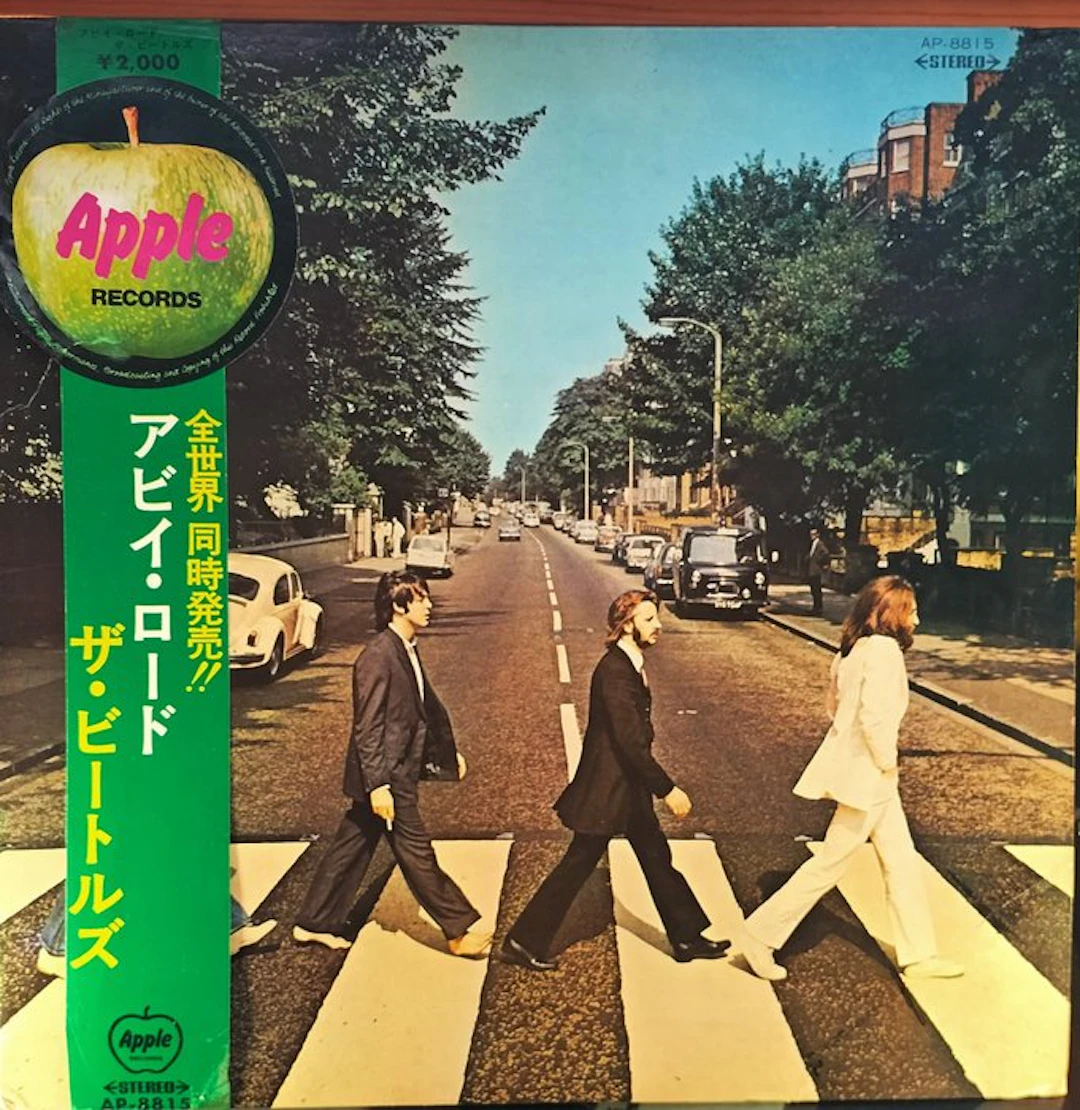 Beatles - Abbey Road - Red vinyl - 1st Japan pressing 1969 - LP - 1st Pressing